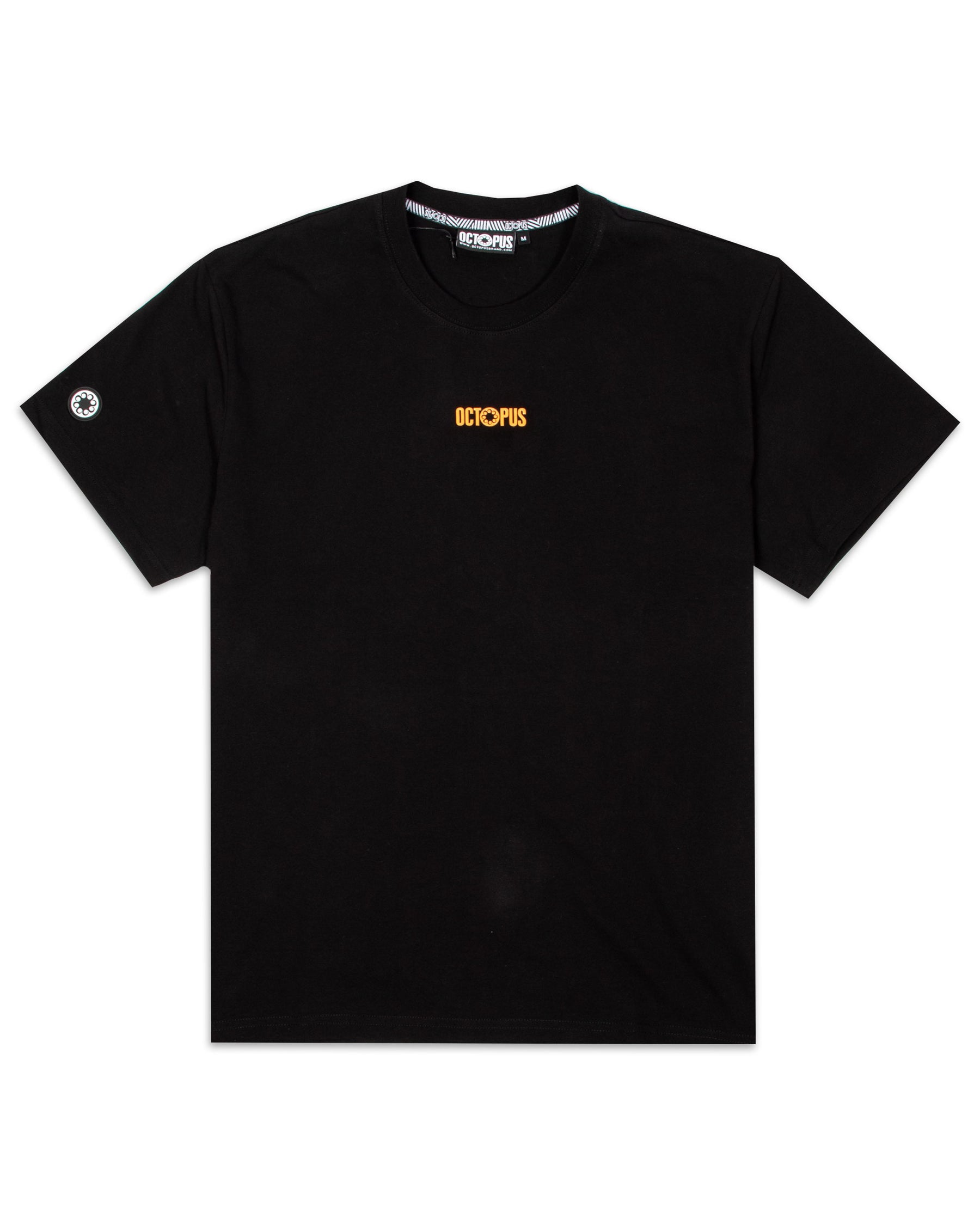 T-Shirt Octopus 3D Logo 21WOTS06-Black