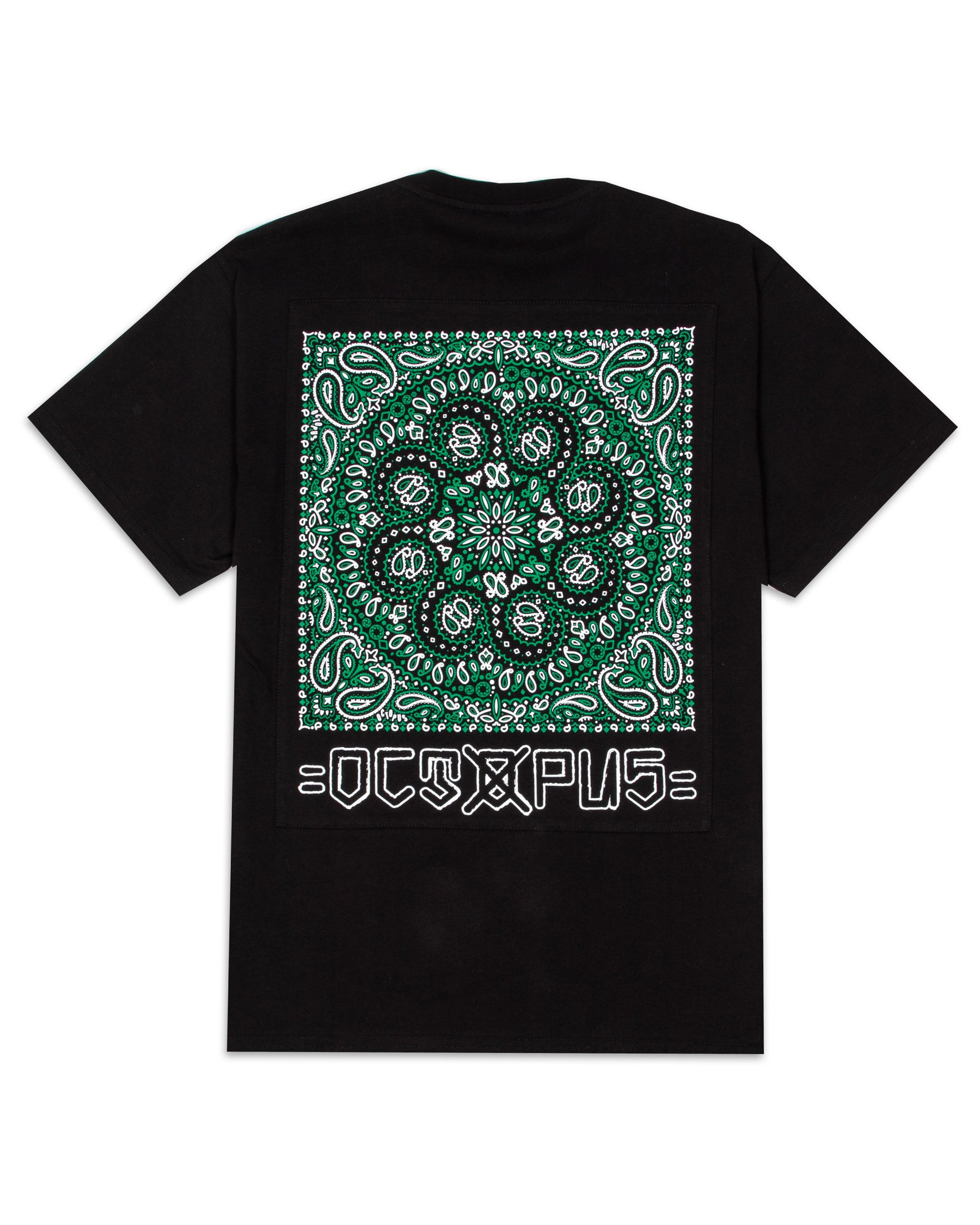 T-Shirt Octopus Bandana 21WOTS14-Nero