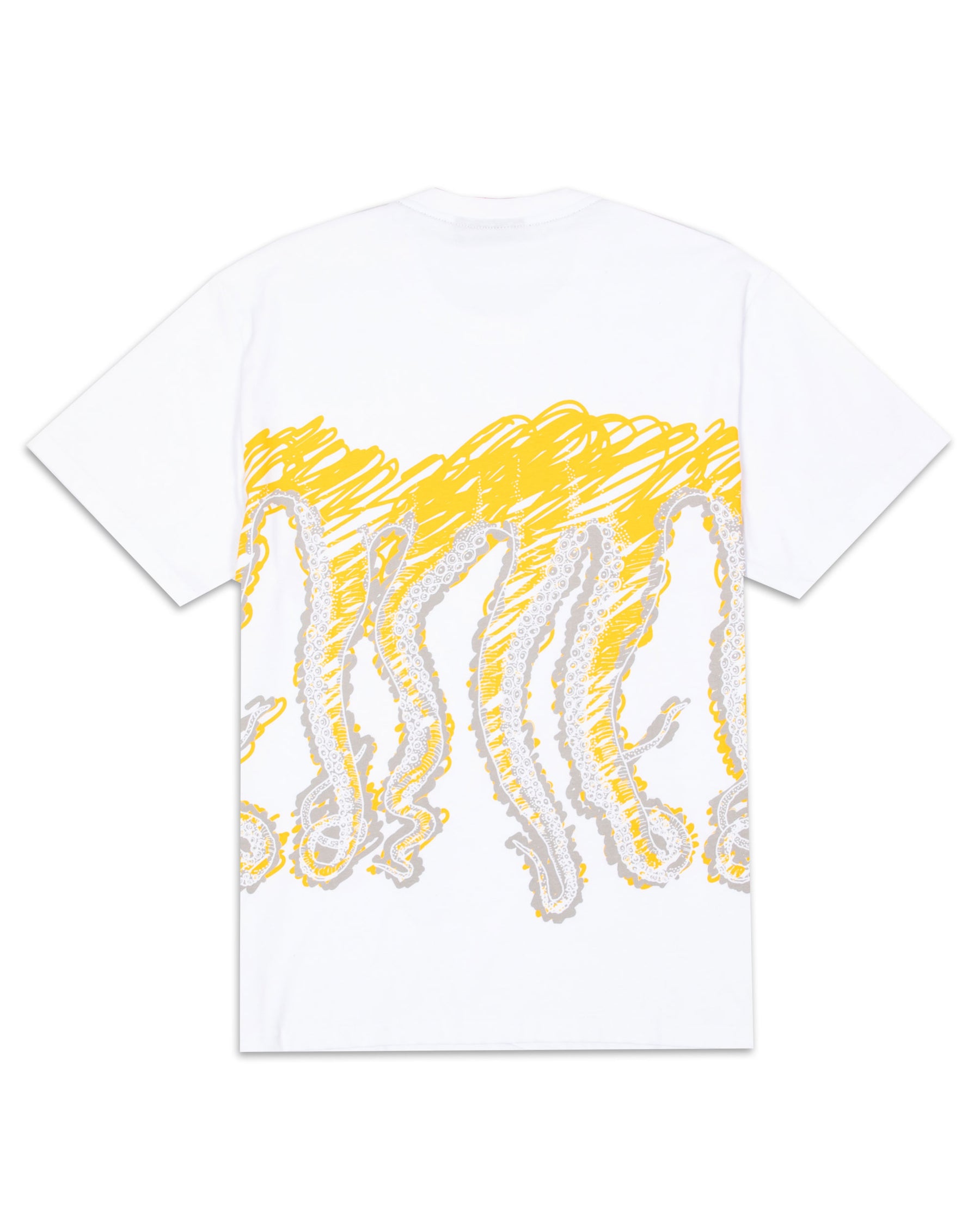 T-Shirt Octopus Draft 21WOTS12-Bianco