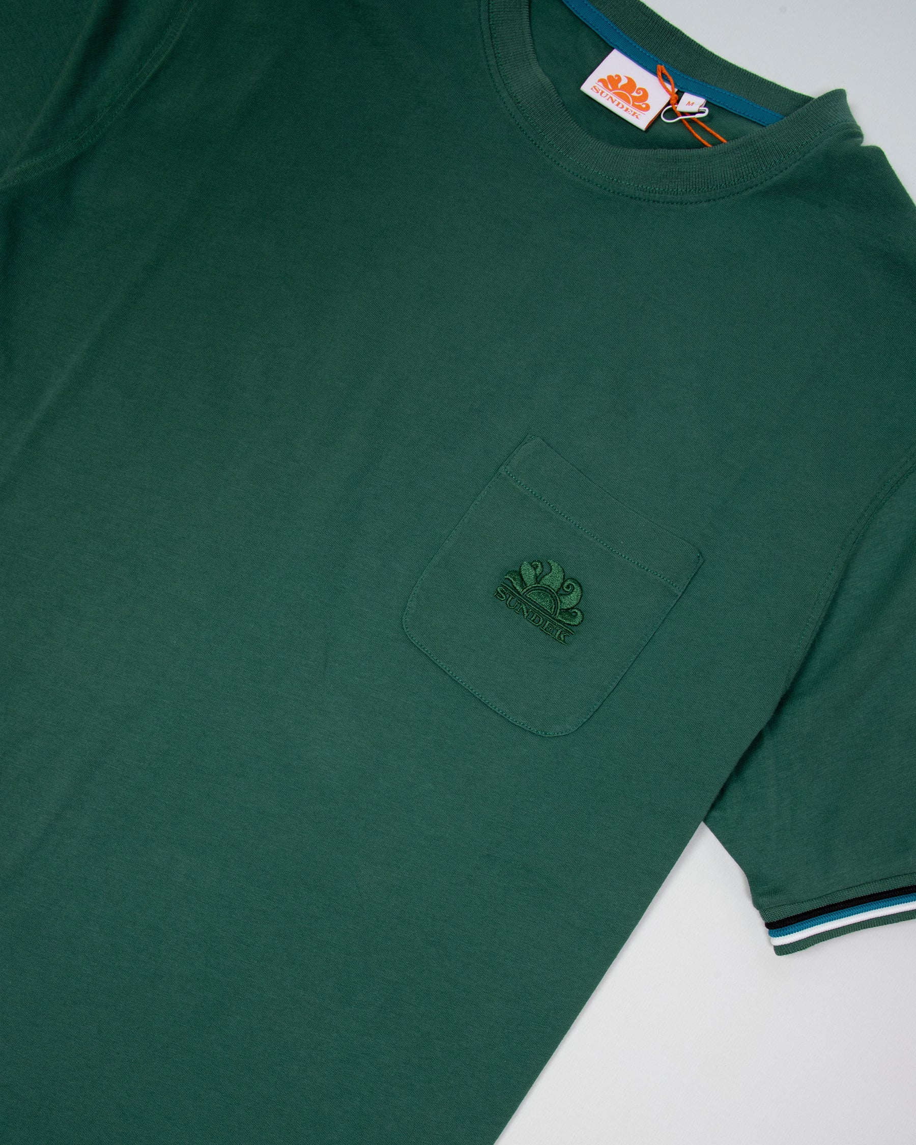Man Tee Sundek Pocket Green