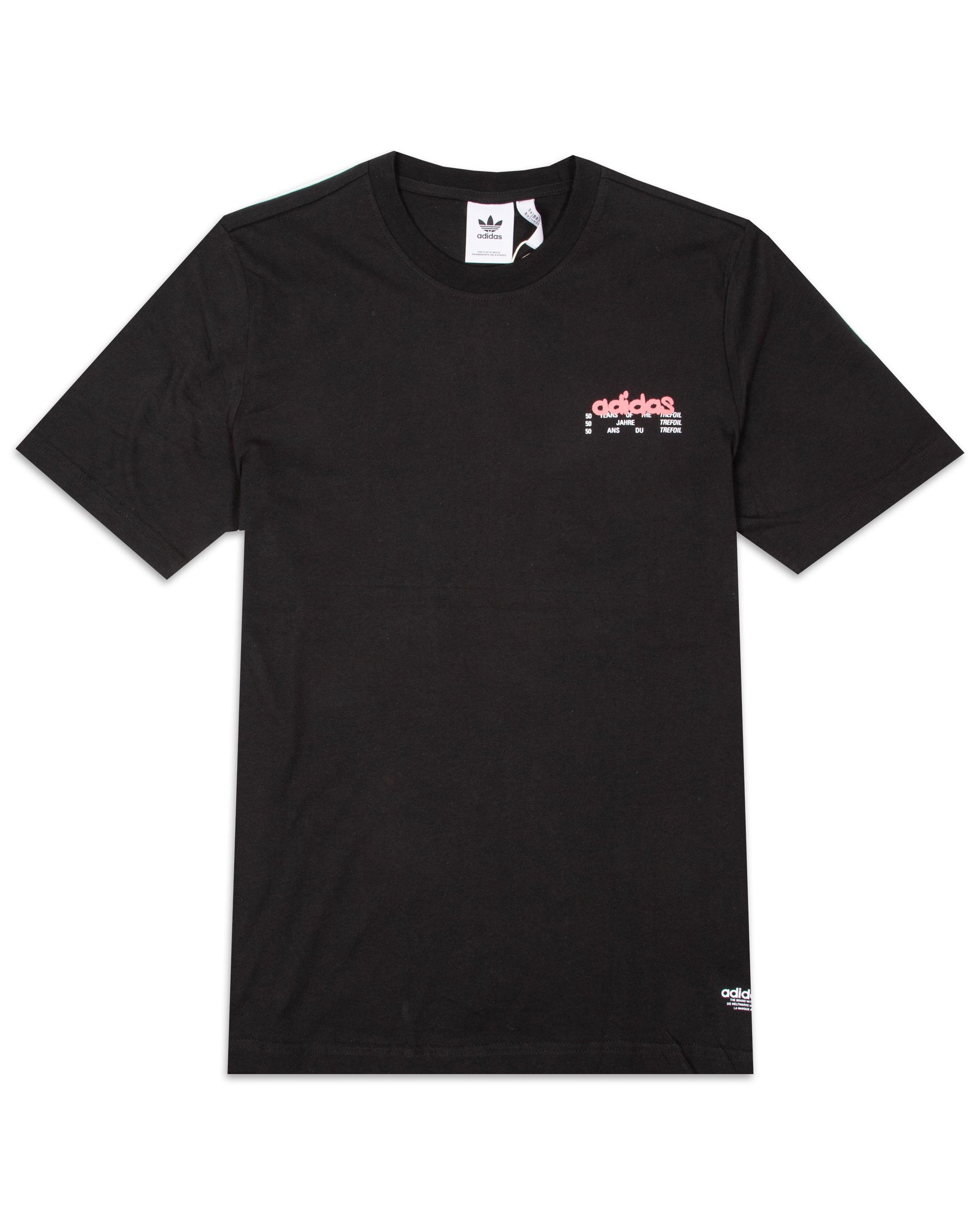 T-Shirt Uomo Adidas Behind Nero