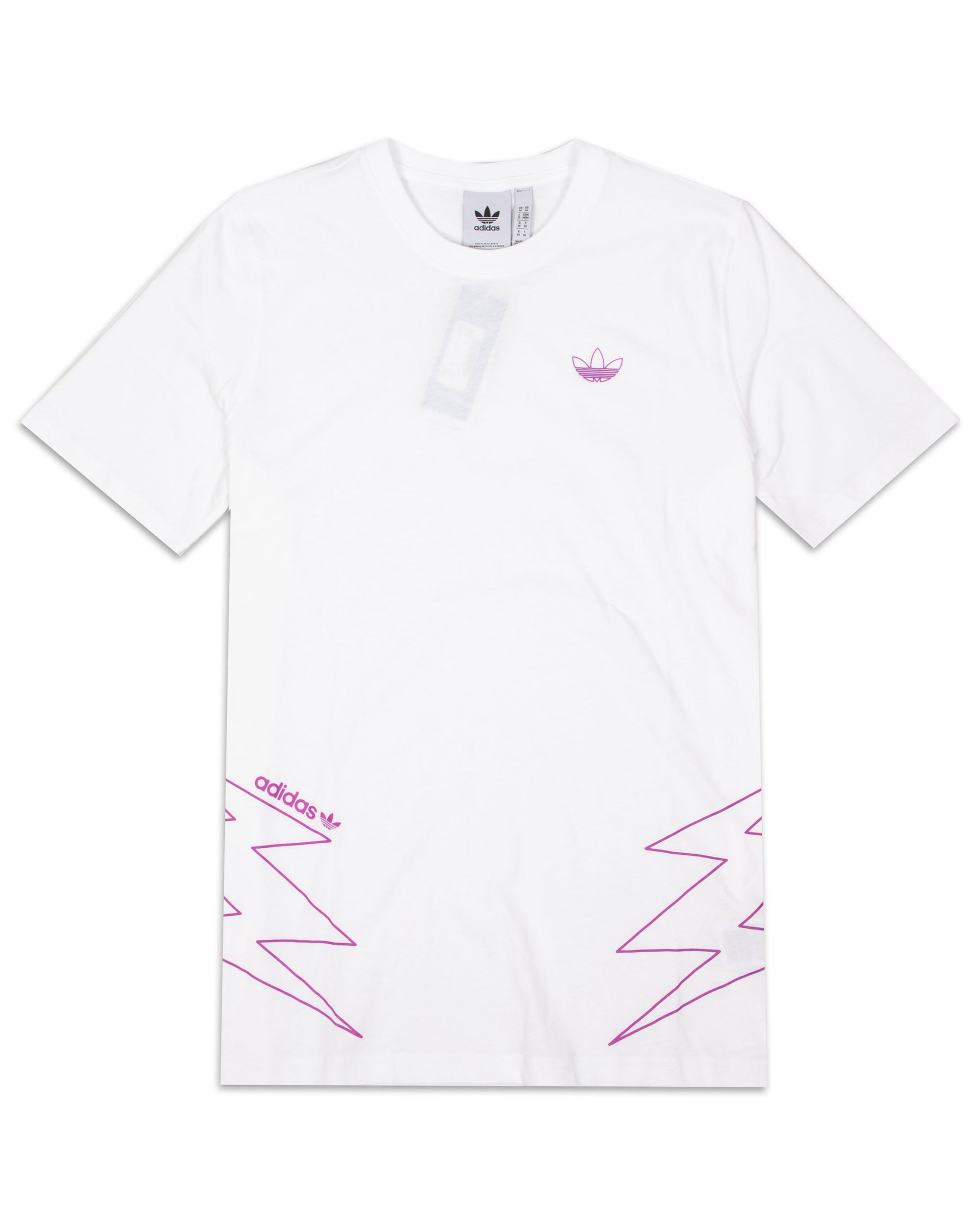 T-Shirt Uomo Adidas Lightning Bianco