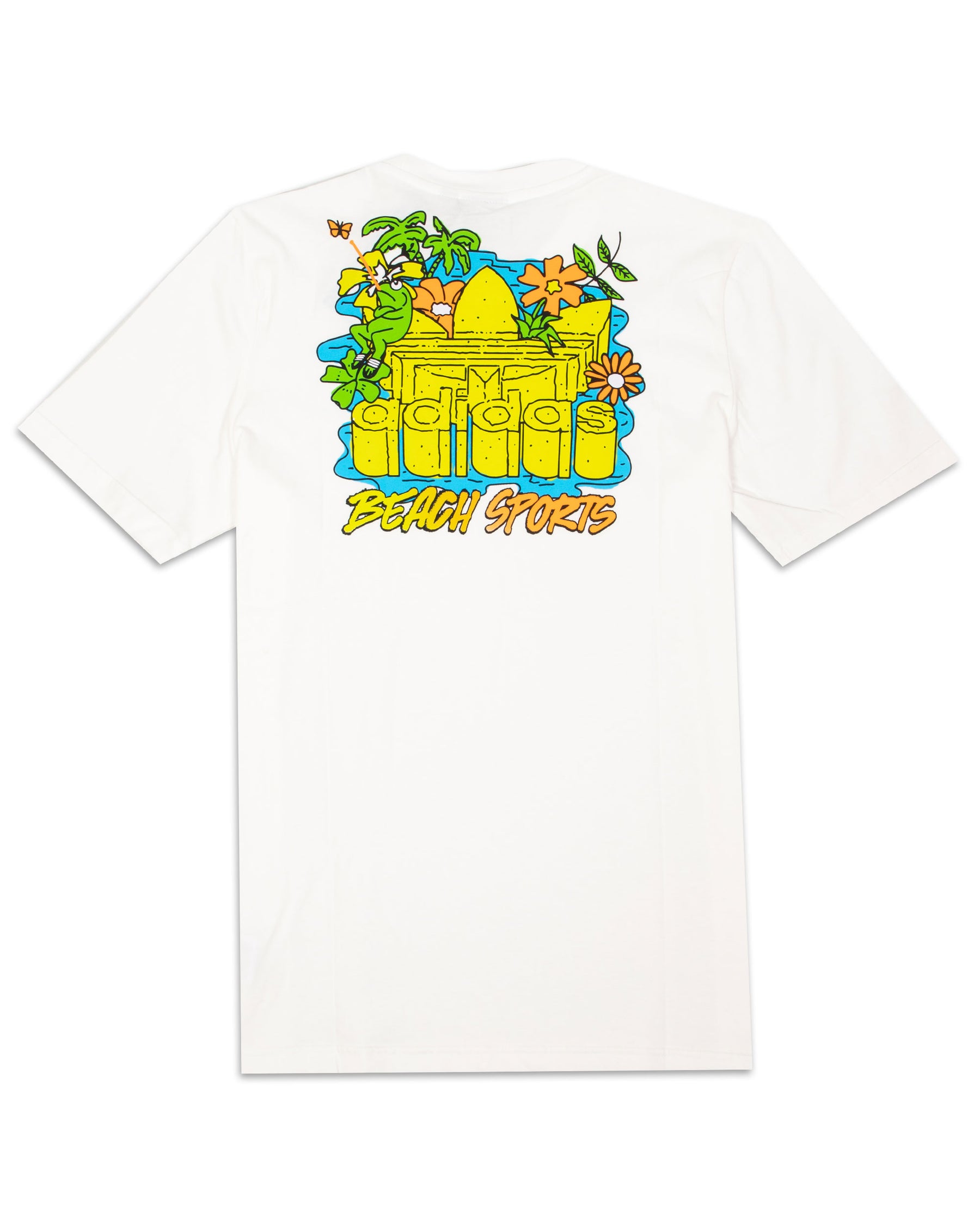 T-Shirt Uomo Adidas Stokd Flowe Bianco