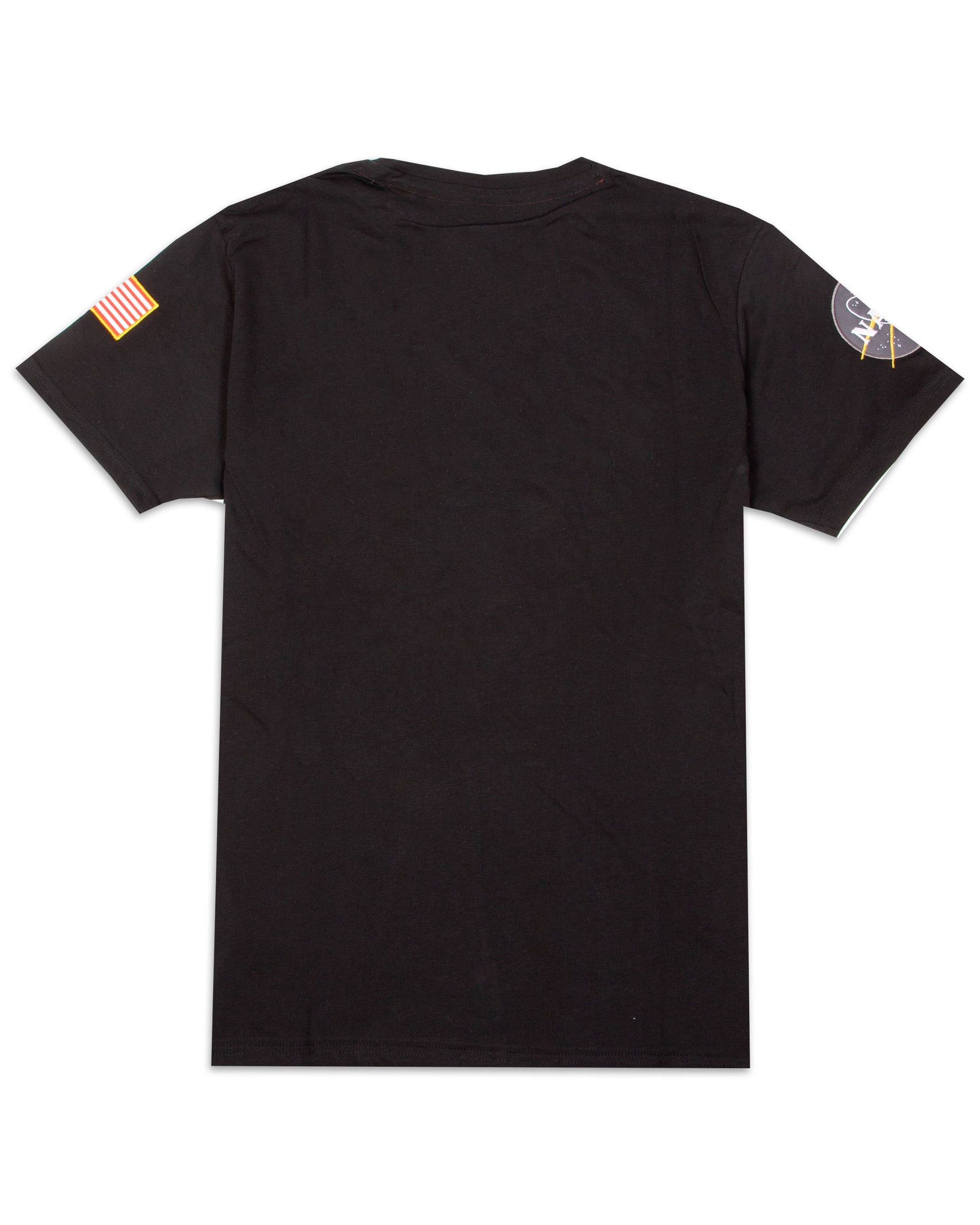 T-Shirt Uomo Alpha Industries Nasa Nera