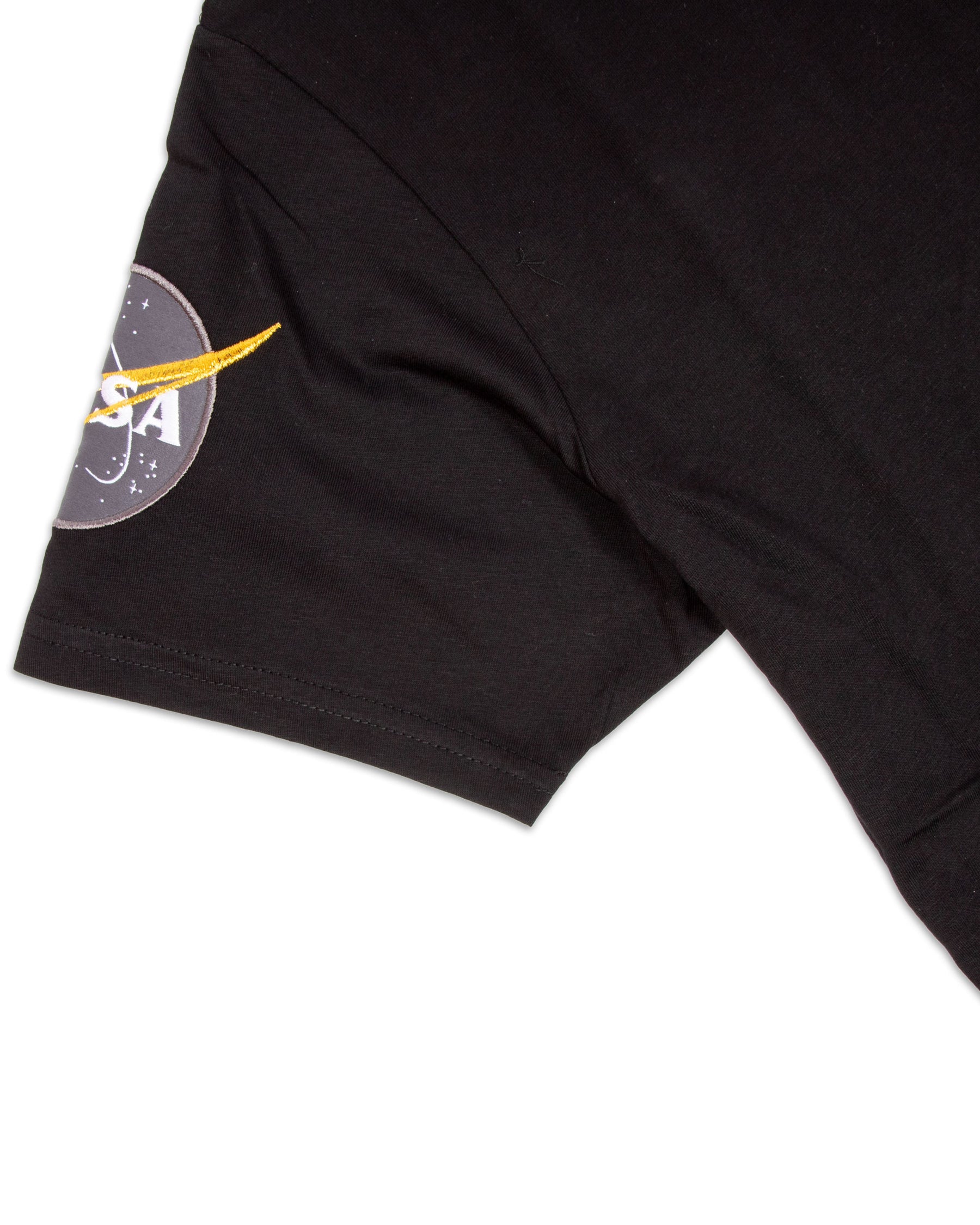 T-Shirt Uomo Alpha Industries Nasa Nera