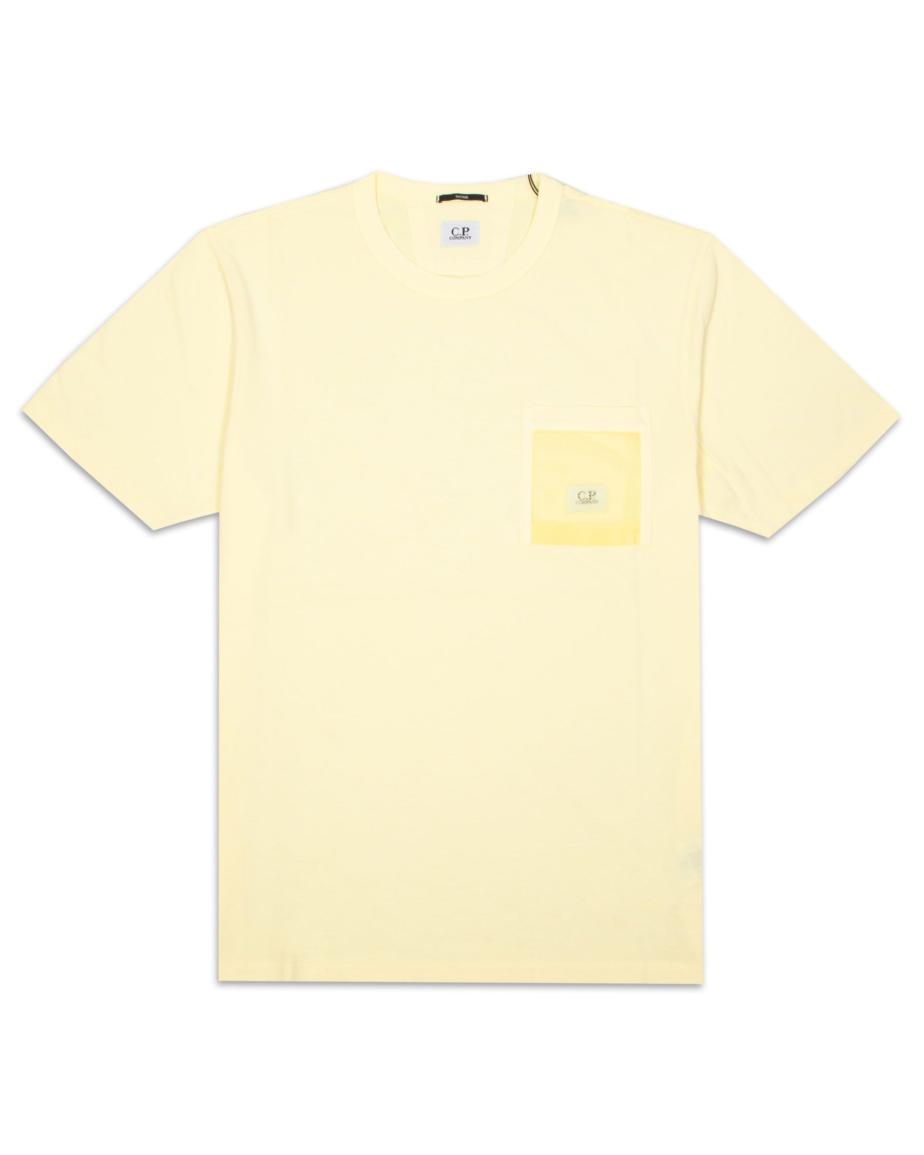 T-Shirt Uomo CP Company Tacting Piquet Tee Giallo
