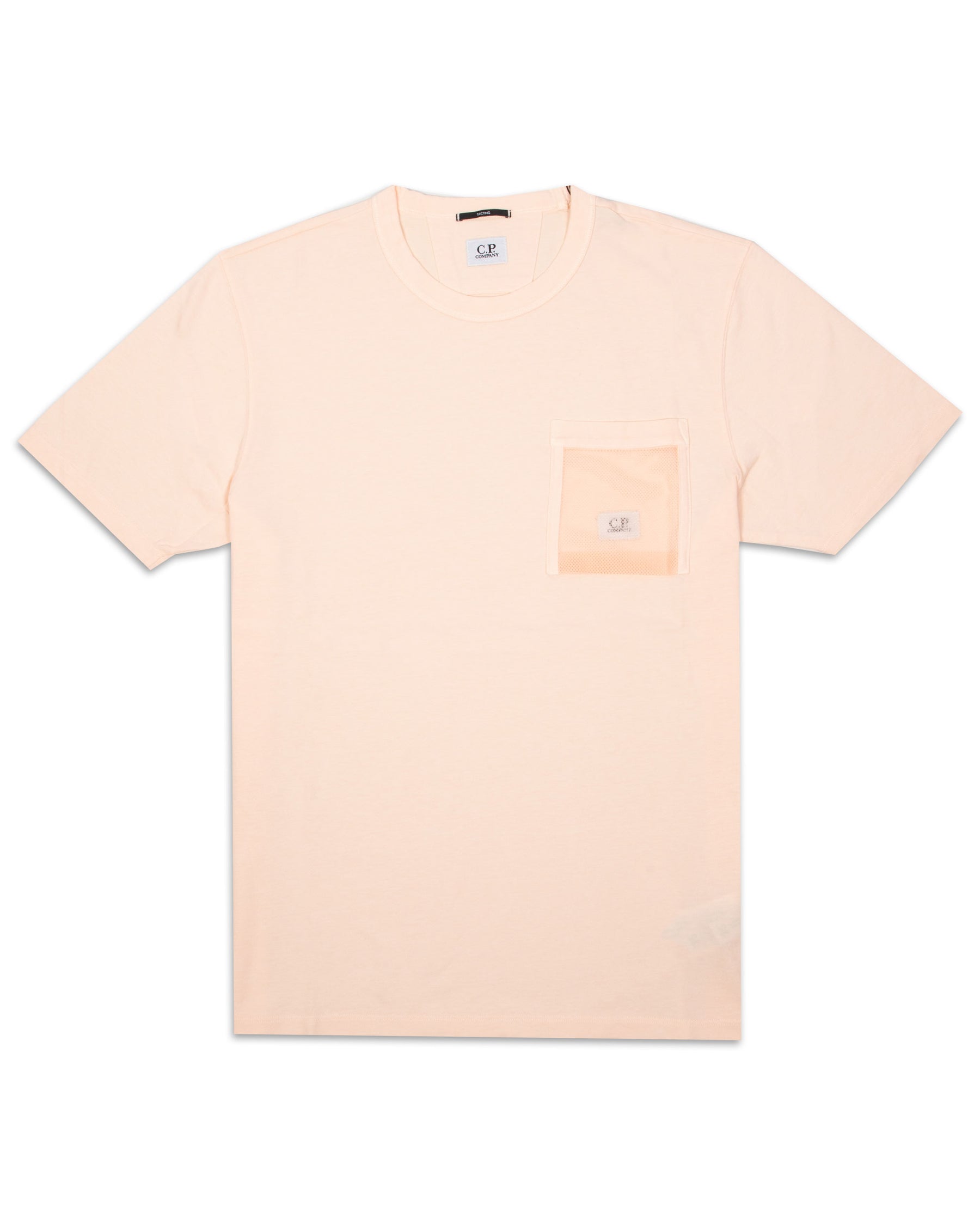 T-Shirt Uomo CP Company Tacting Piquet Tee Rosa