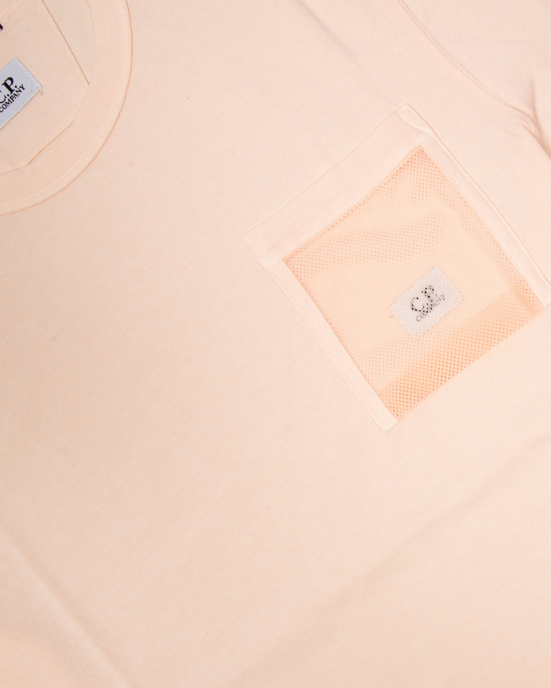 T-Shirt Uomo CP Company Tacting Piquet Tee Rosa