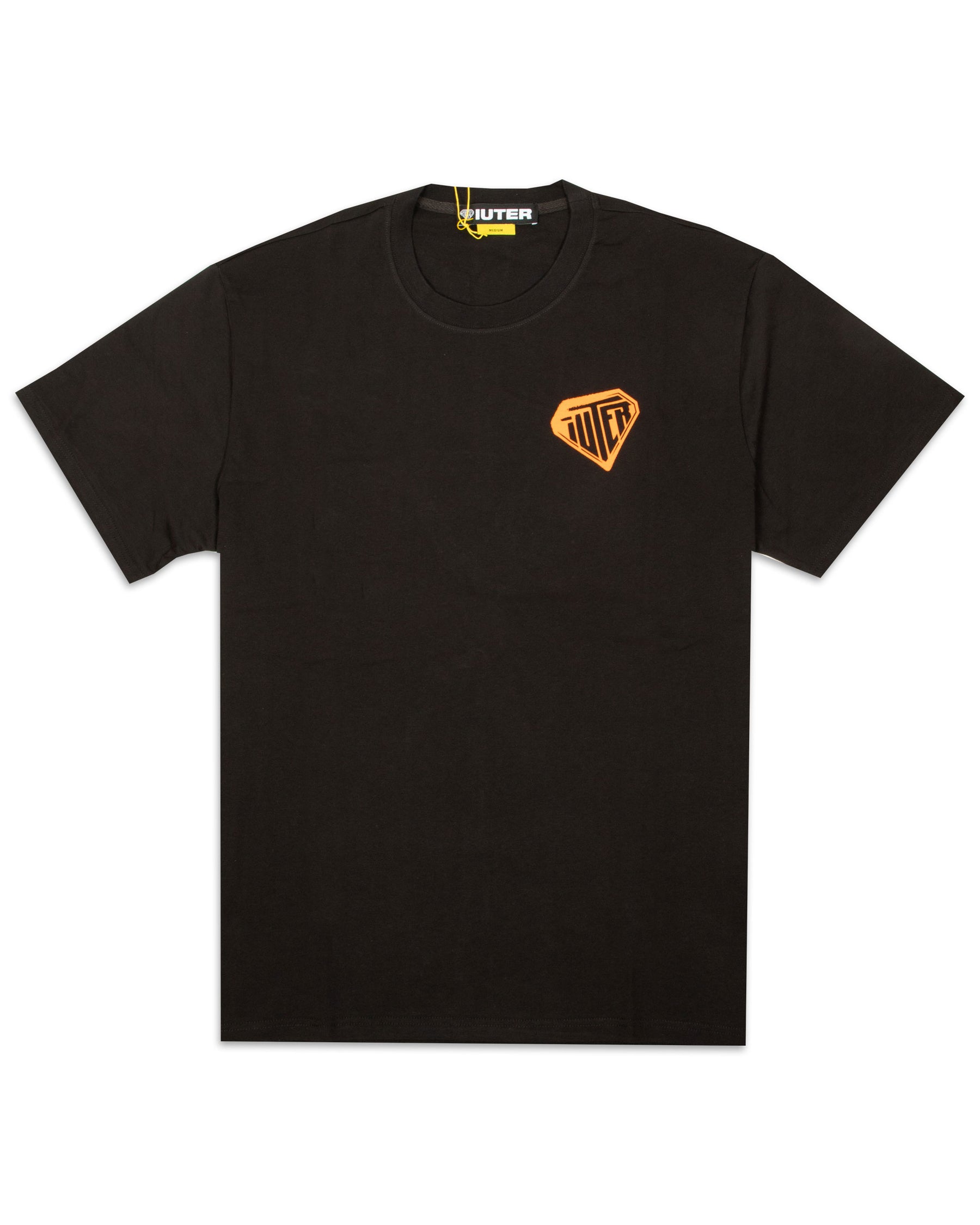 T-Shirt Uomo Iuter Stencil Nero