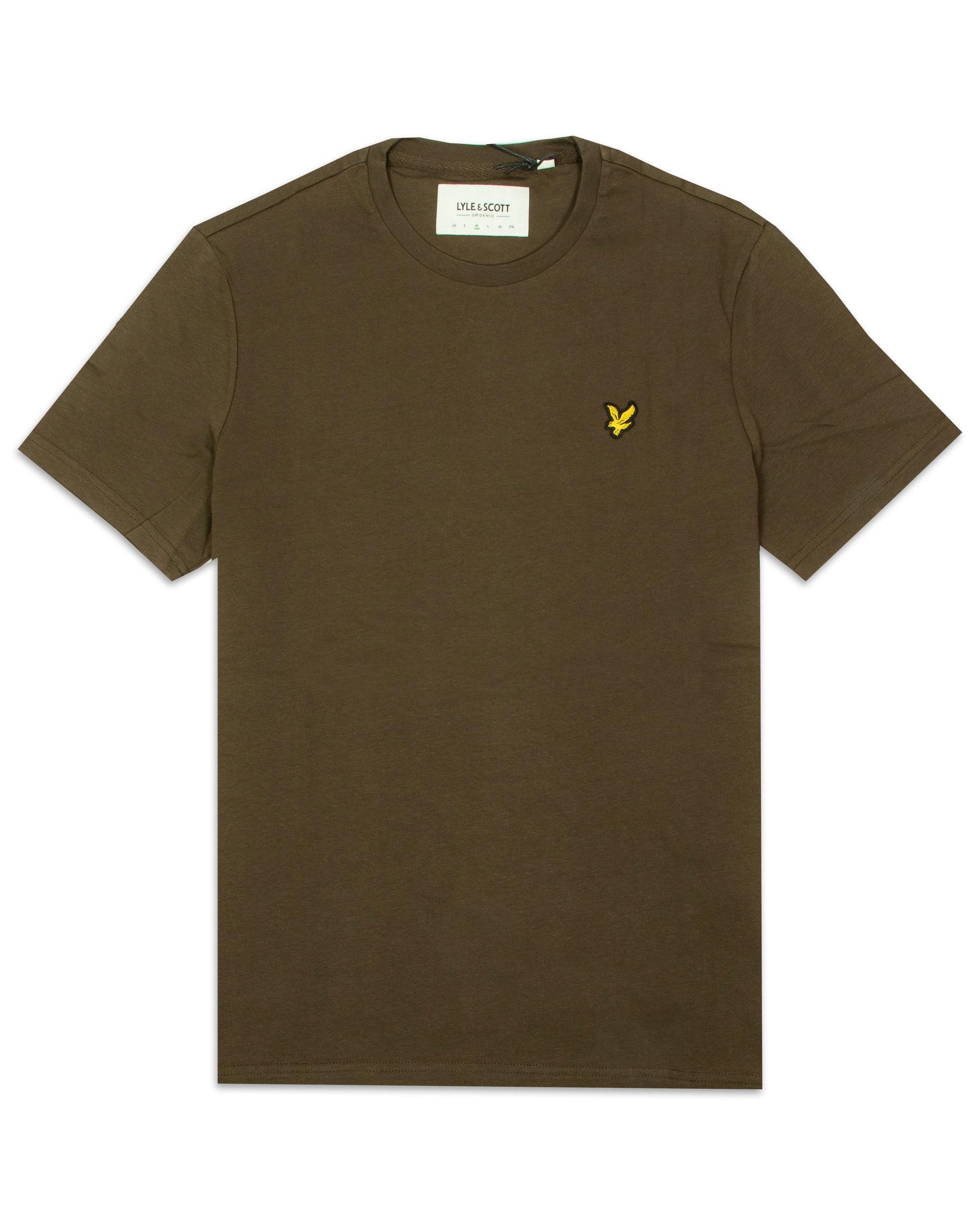 T-Shirt Uomo Lyle And Scott Classic Logo Verde Militare