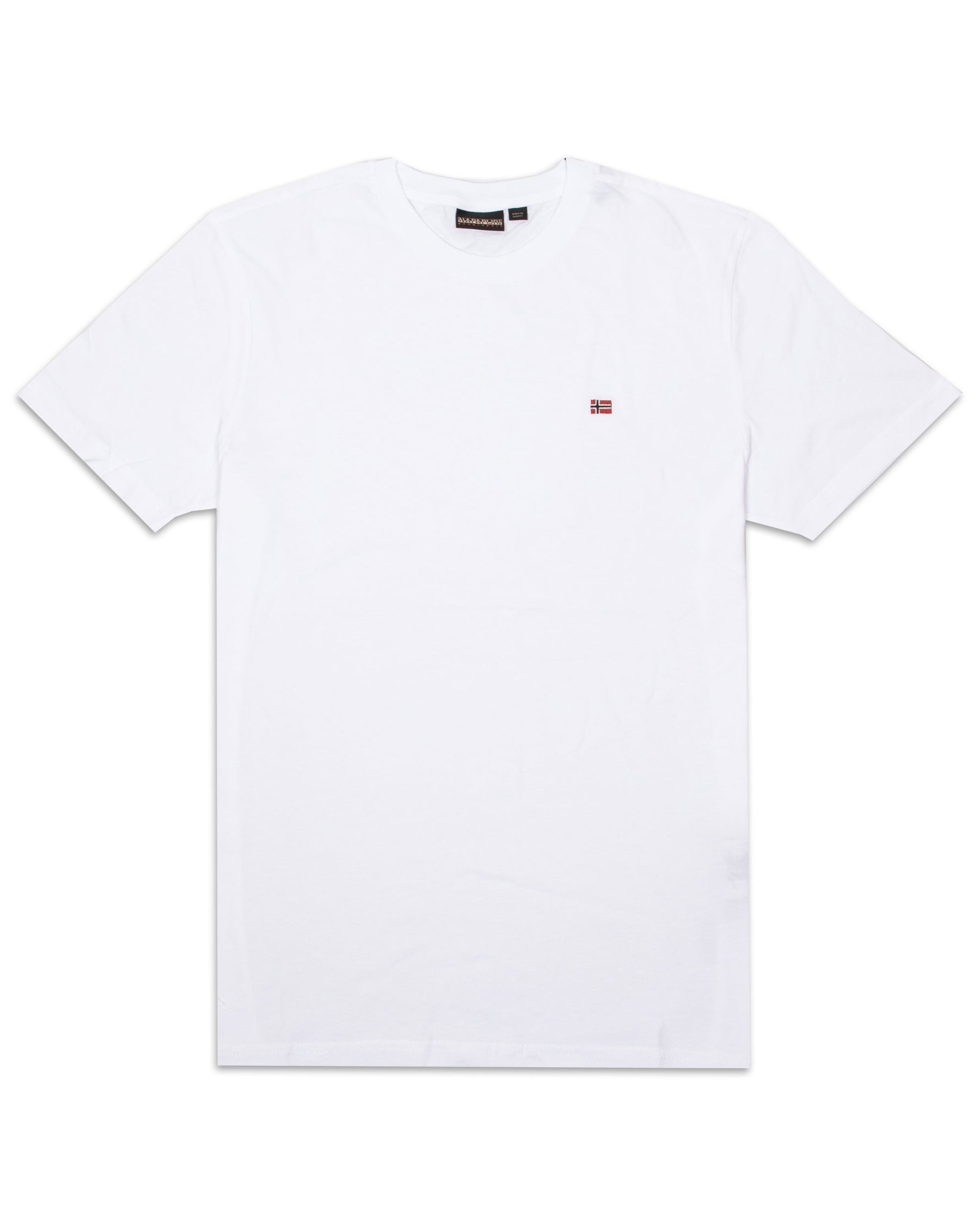 T-Shirt Uomo Napapijri Bianco