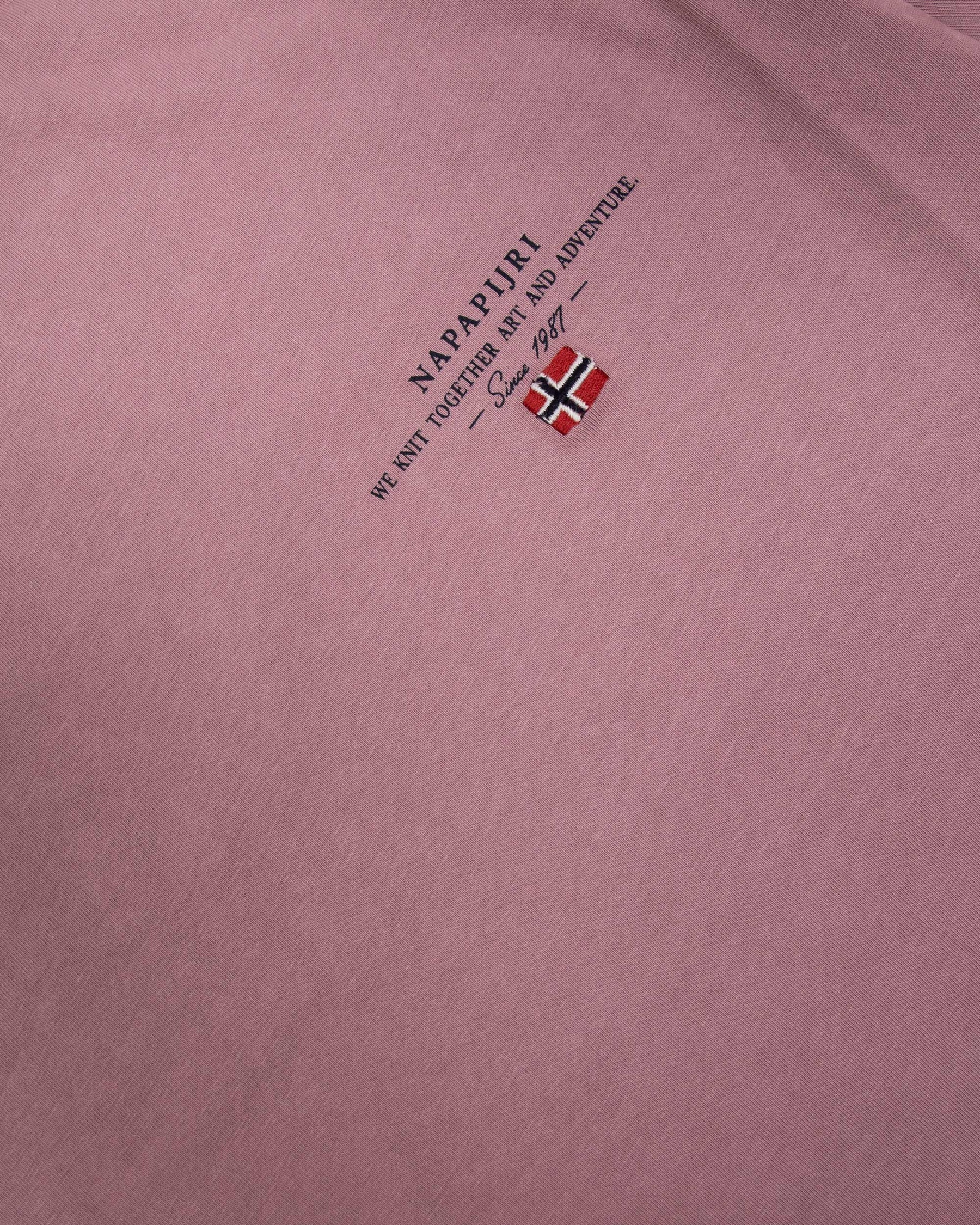 T-Shirt Uomo Napapijri Selbas Rosa