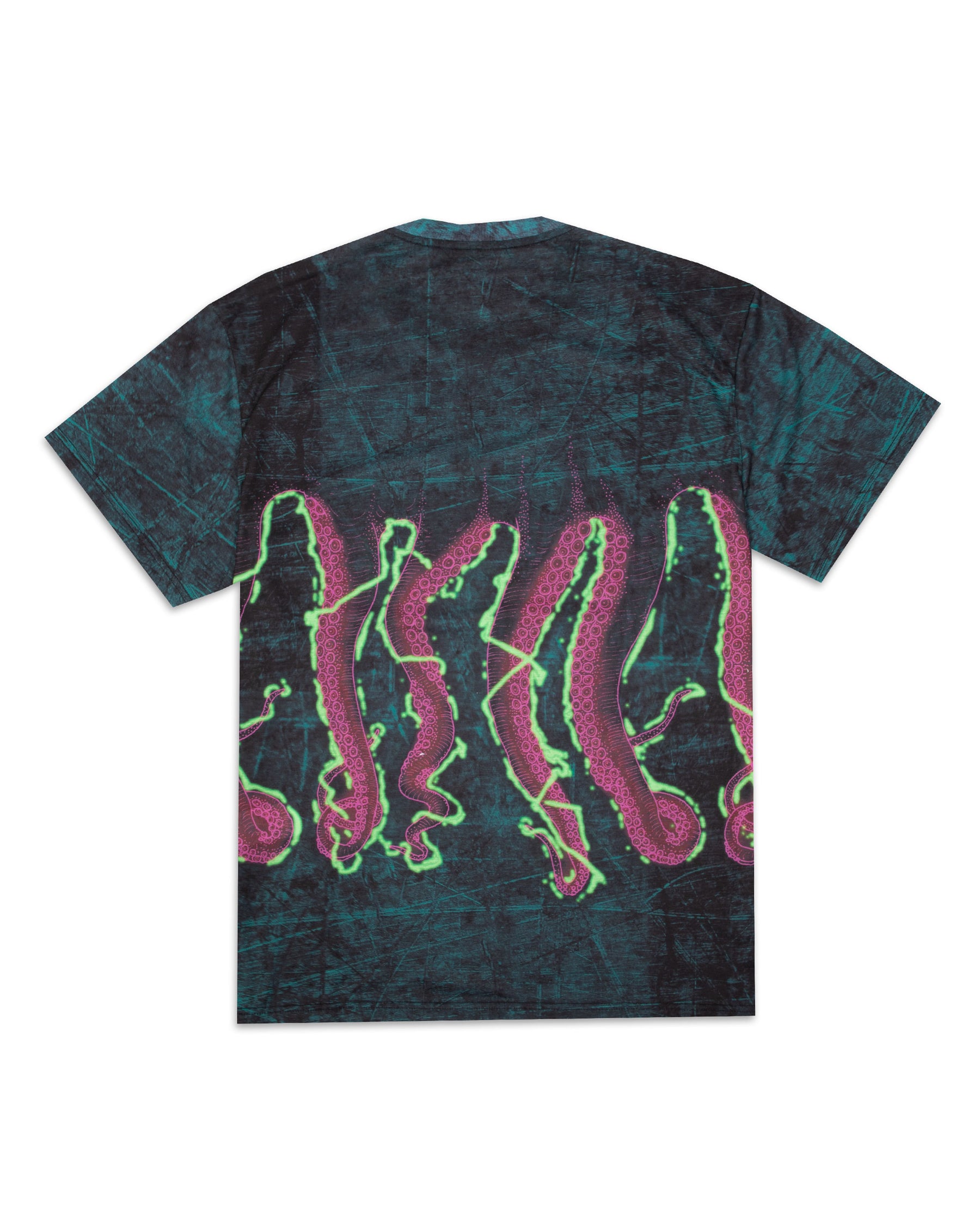 T-Shirt Uomo Octopus Shake Nero