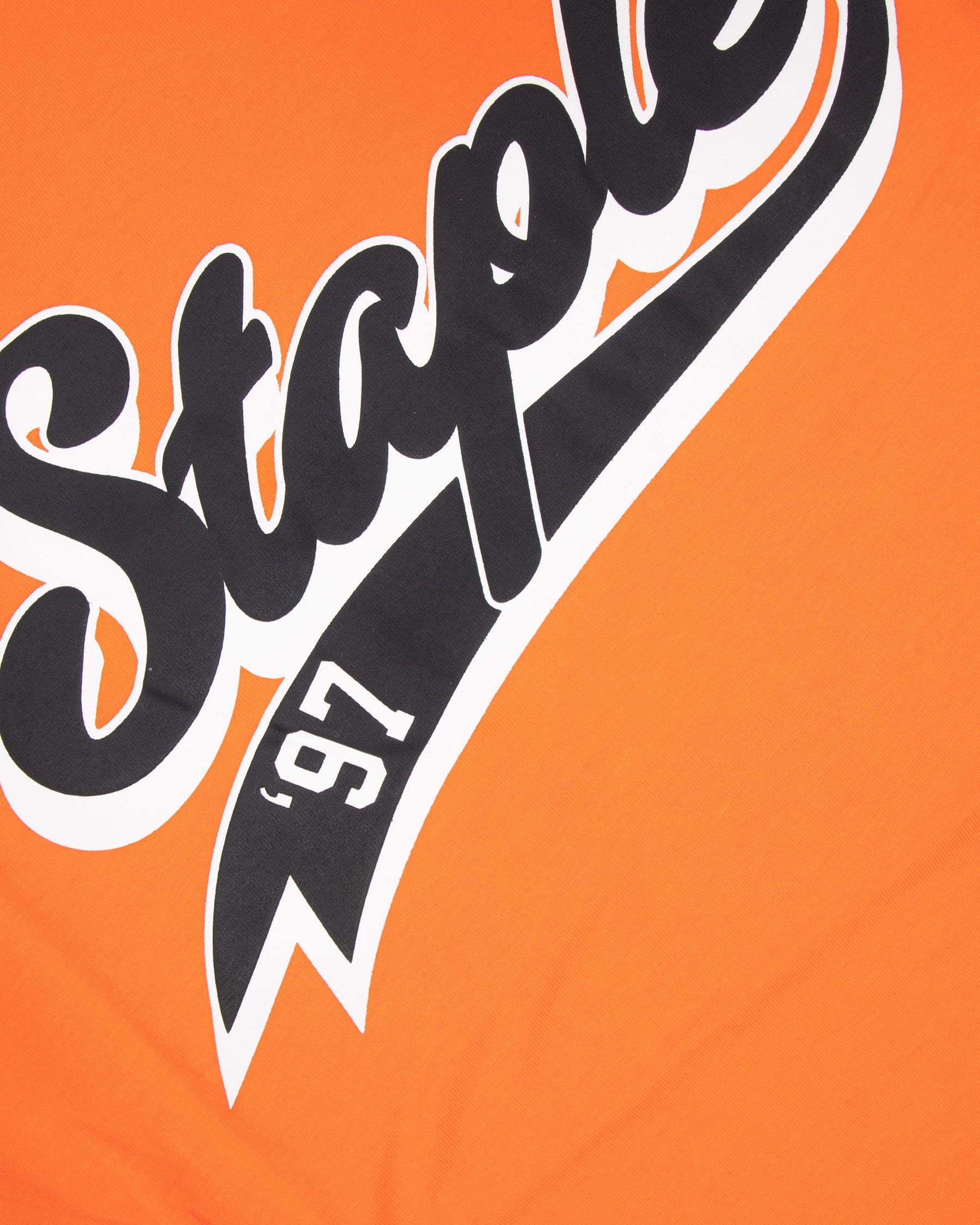 T-Shirt Uomo Staple Triboro Logo Arancione