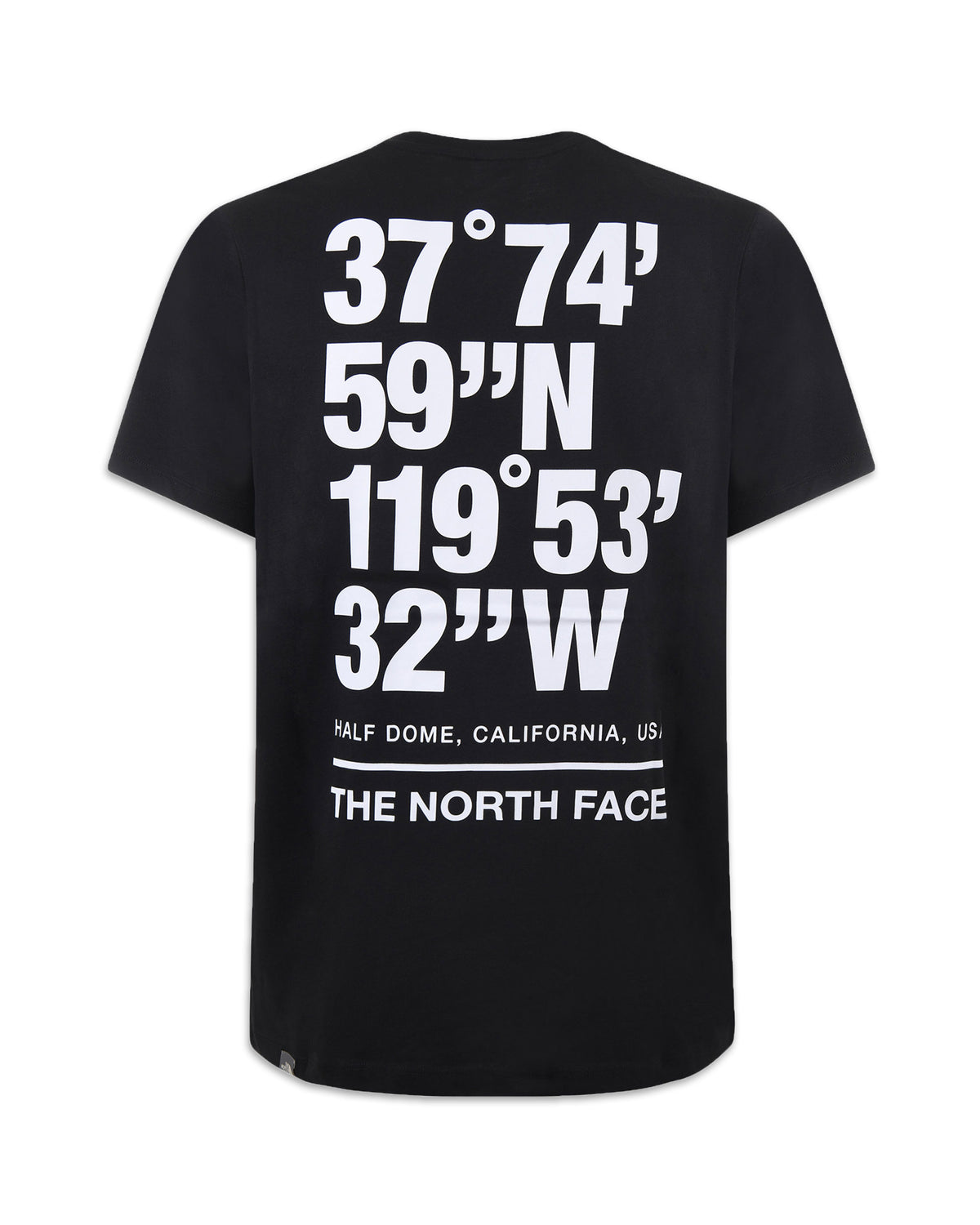 T-Shirt Uomo The North Face Coordinates Nero