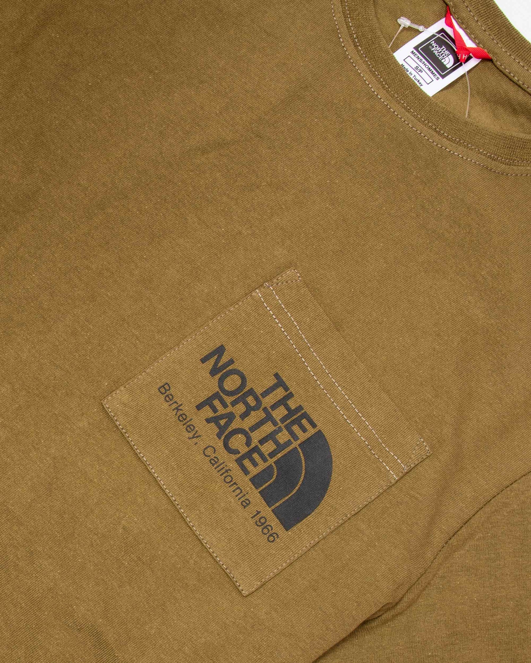 T-Shirt Uomo The North Face Scrap Pocket Tee Verde