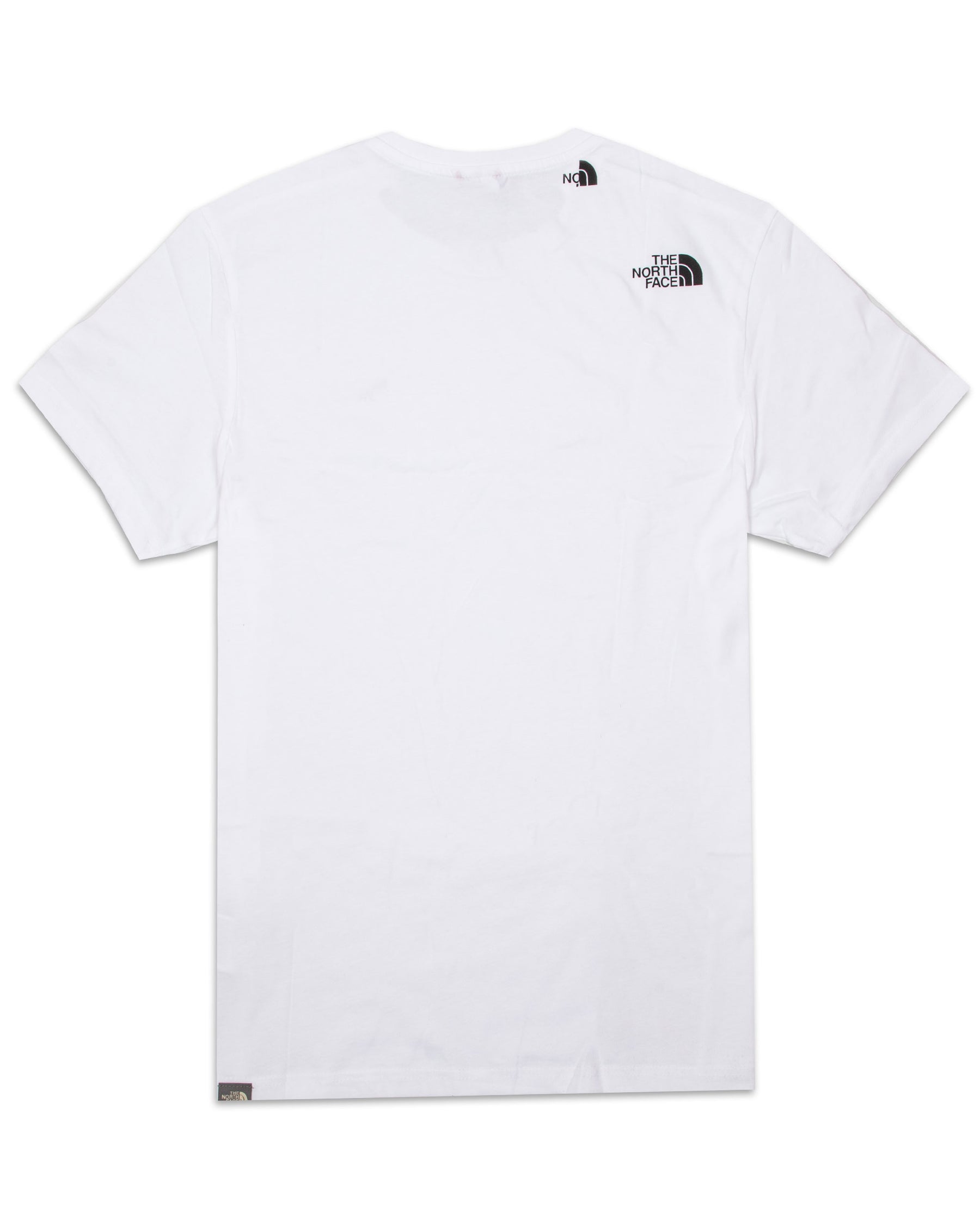 T-Shirt Uomo The North Face Simple Dome Classic Logo Bianco