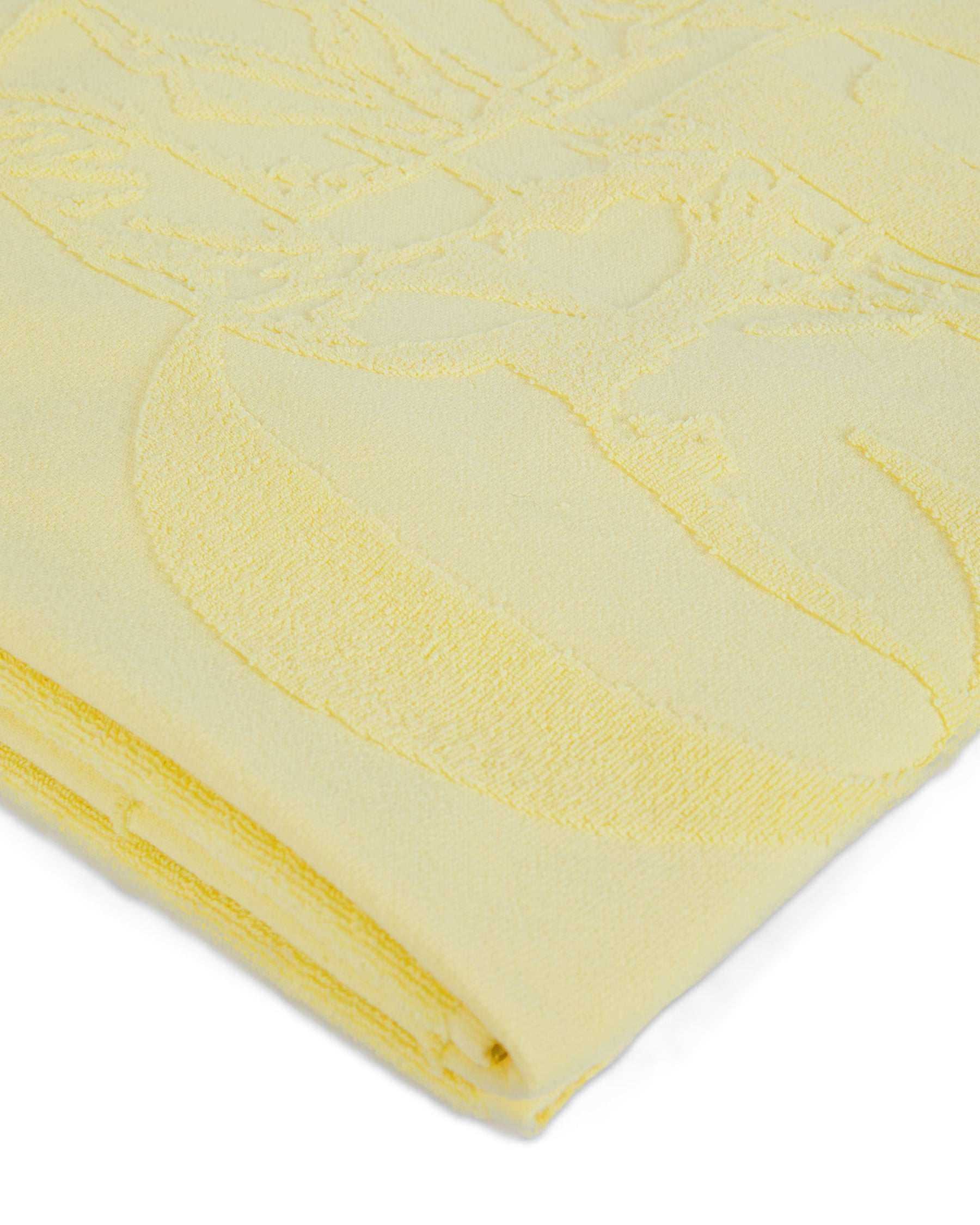 Graphic Beach Towel CP Company Yellow