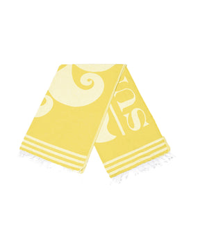 Beach Towel Sundek Basic Fouta Yellow