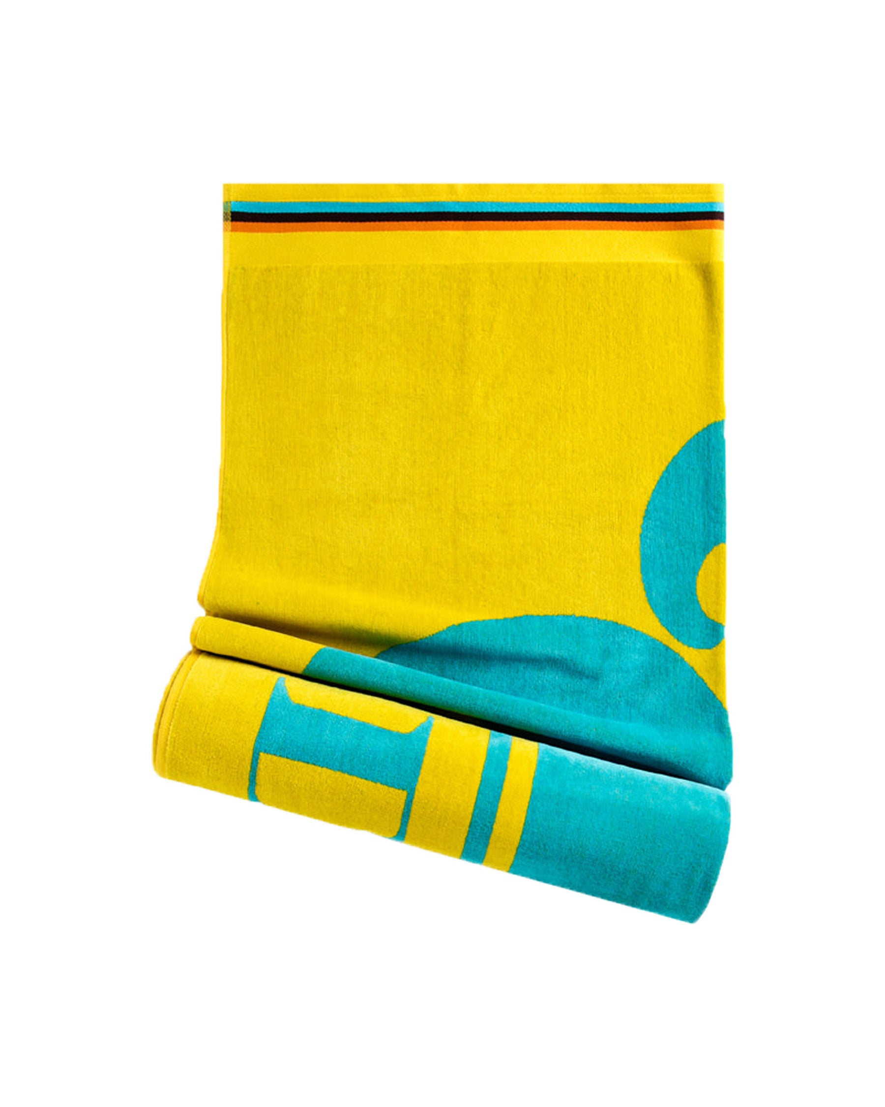 Telo Mare Sundek New Classic Logo Giallo