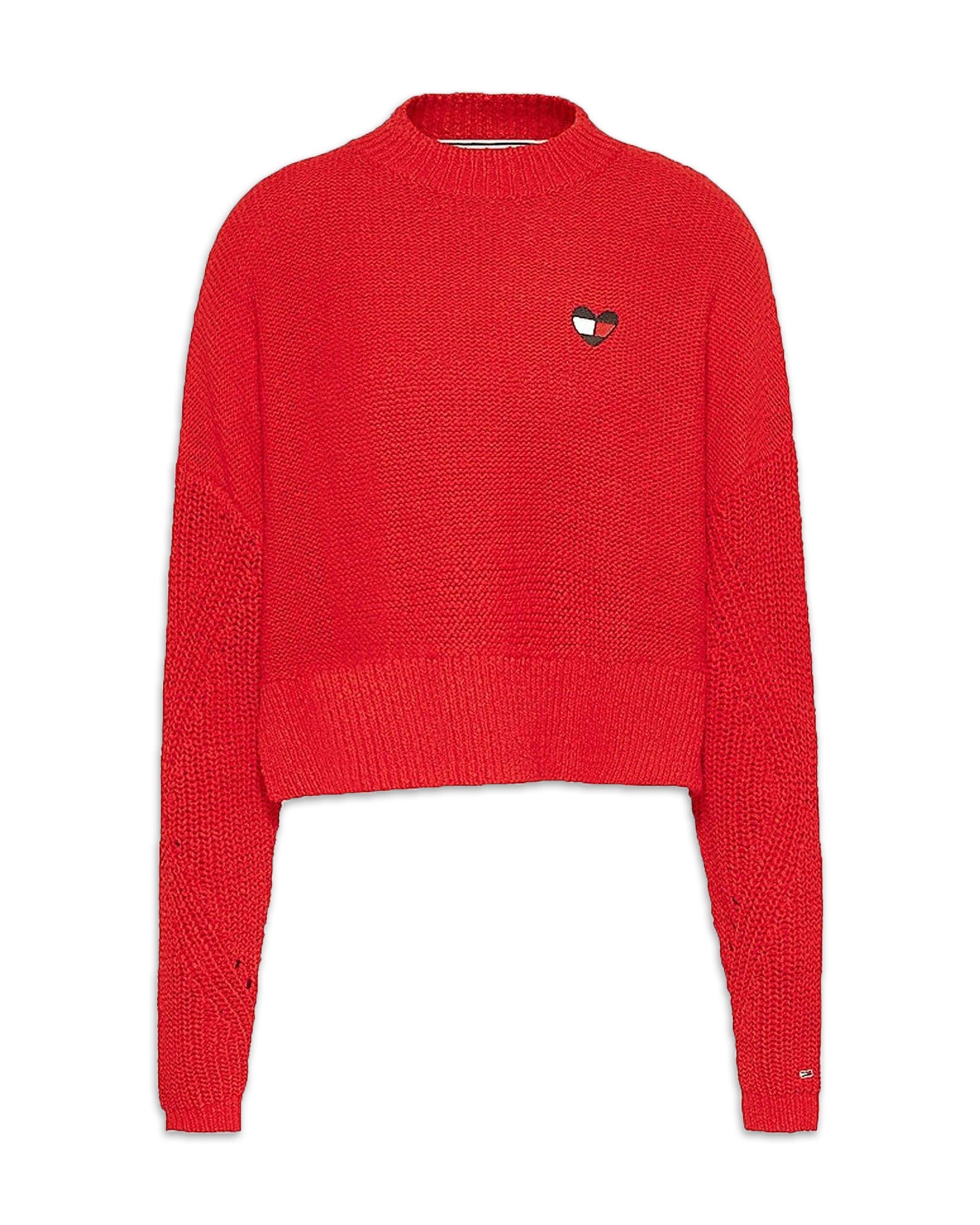Maglione Homespun Heart Logo Tommy Jeans DW0DW10336-XNL