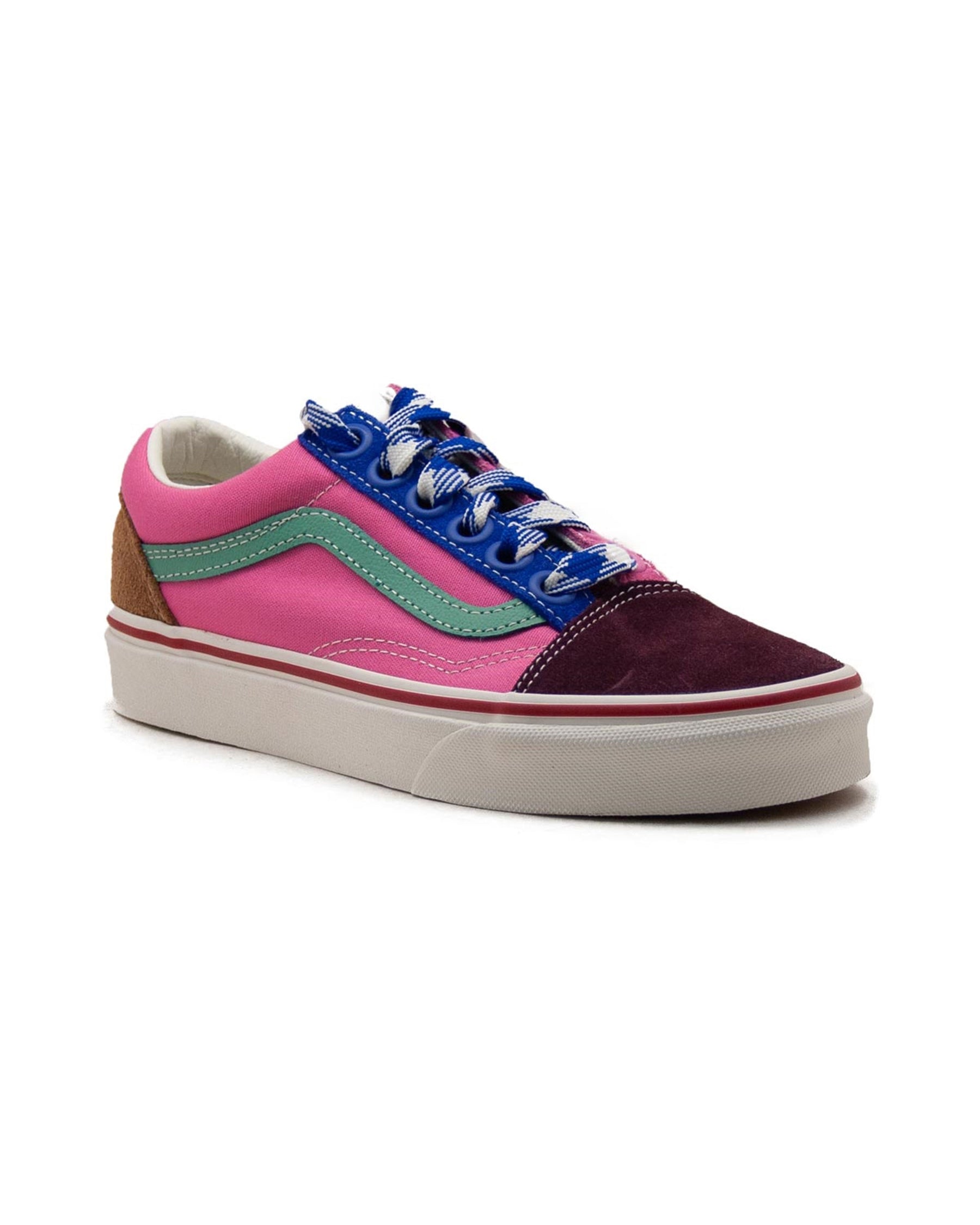 Old Skool Frayed Laces Fuxia VN0A4BV5VZL1
