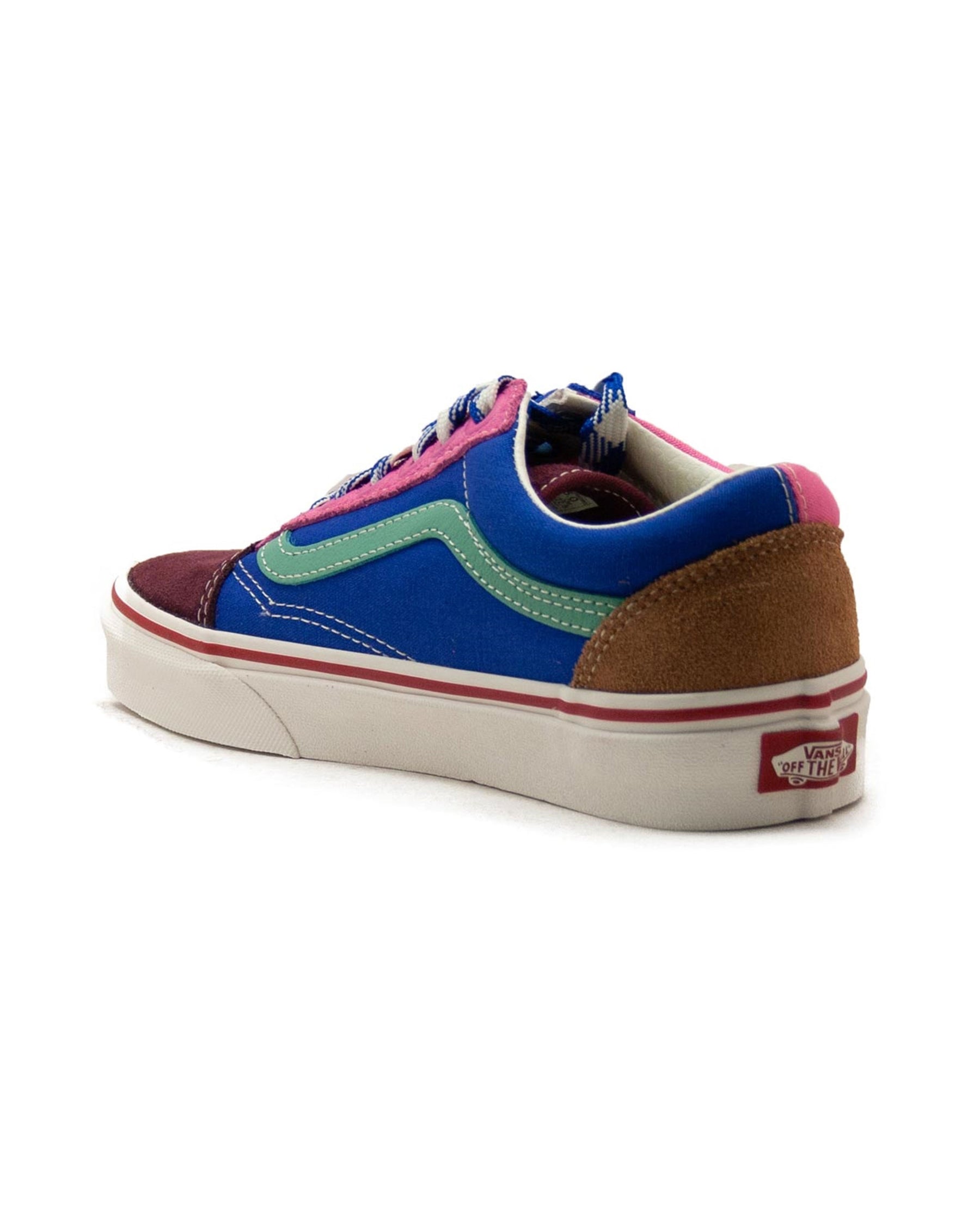 Old Skool Frayed Laces Fuxia VN0A4BV5VZL1