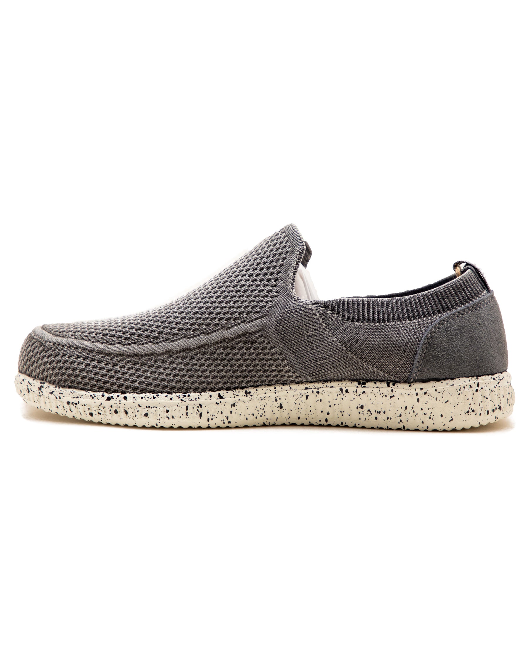 Walk In Pitas Mocassino Slip-On Flayknit Grigio