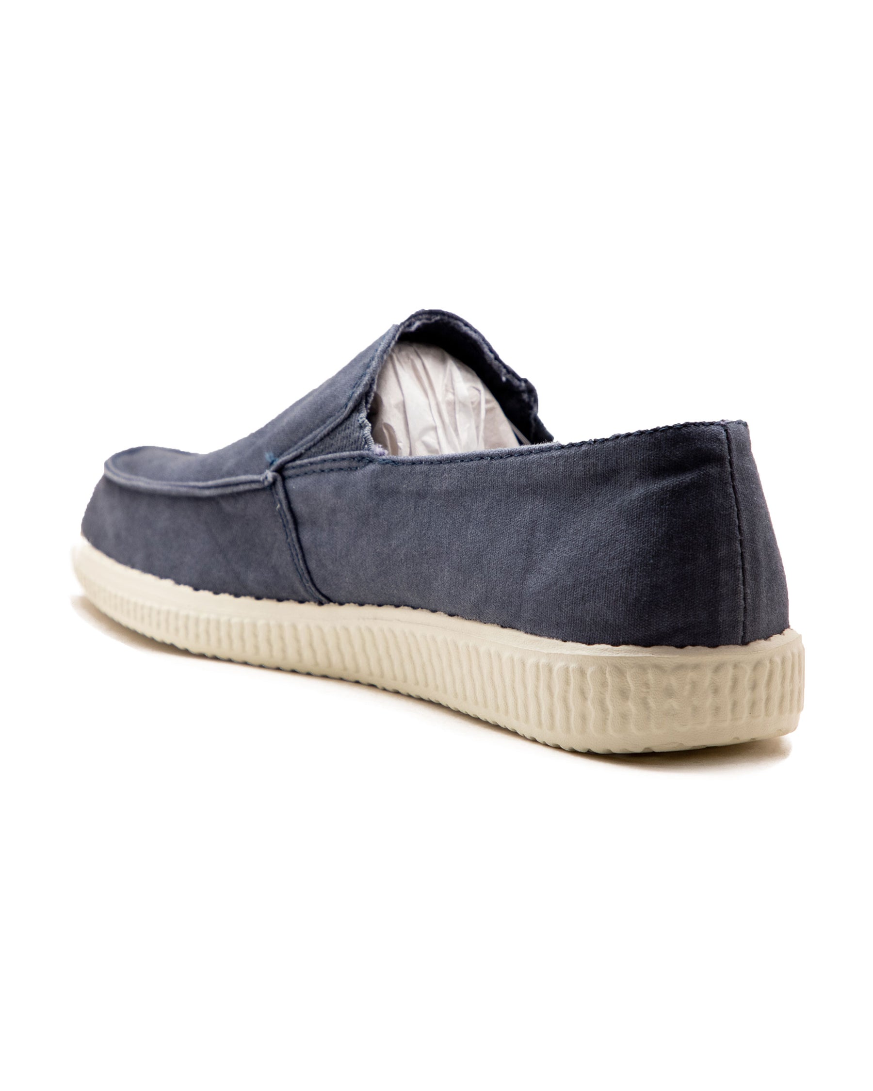 Walk In Pitas Man Moccasins Slip On Blue