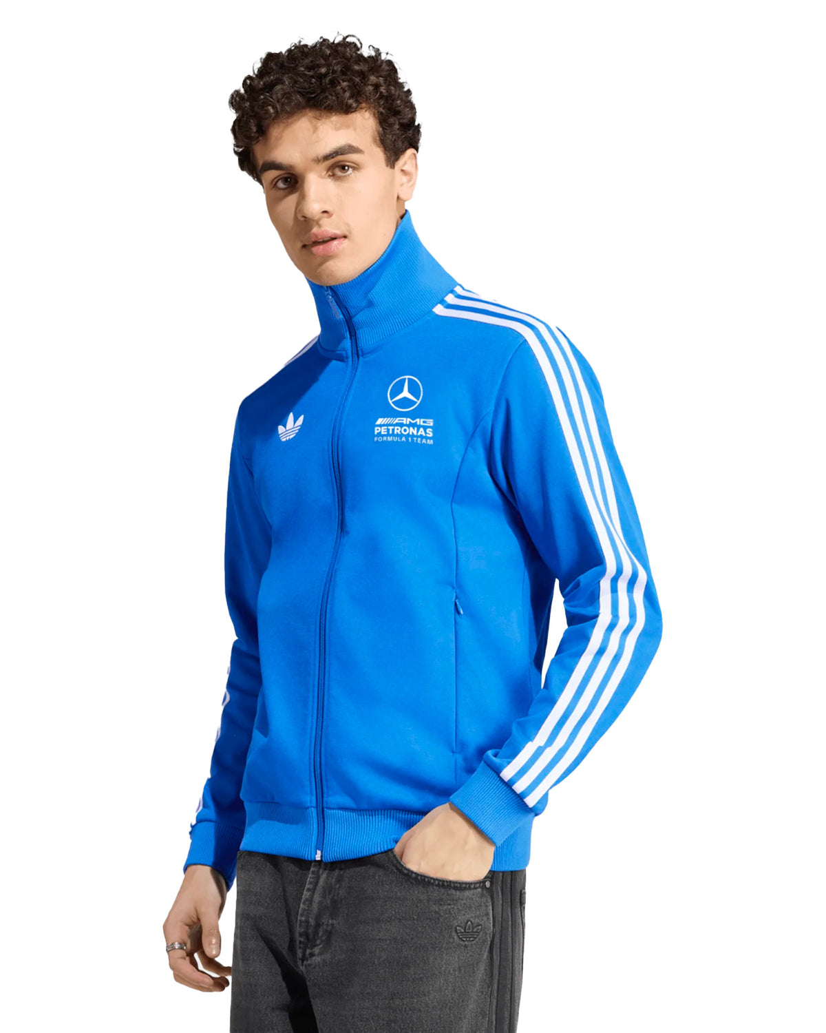 Adidas Mercedes-Amg Petronas Formula 1 Team Blue Wonder Track Top