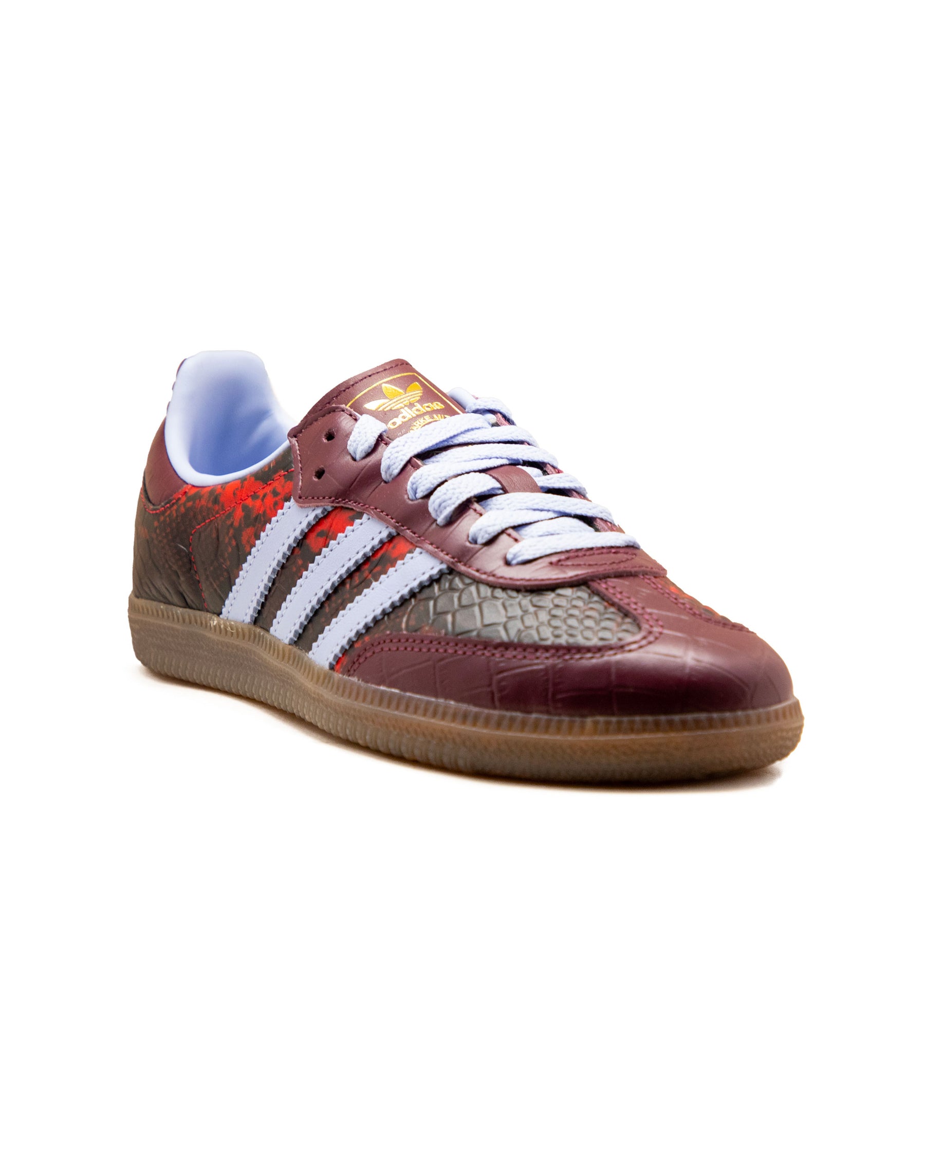 Adidas Samba OG W Maroon Light Blue