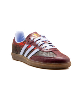 Adidas Samba OG W Maroon Light Blue