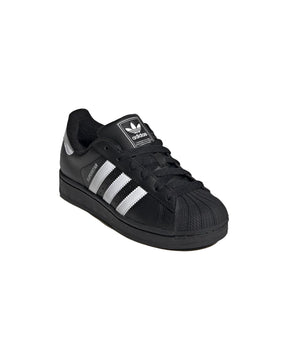 Adidas Superstar II J Nero-Bianco