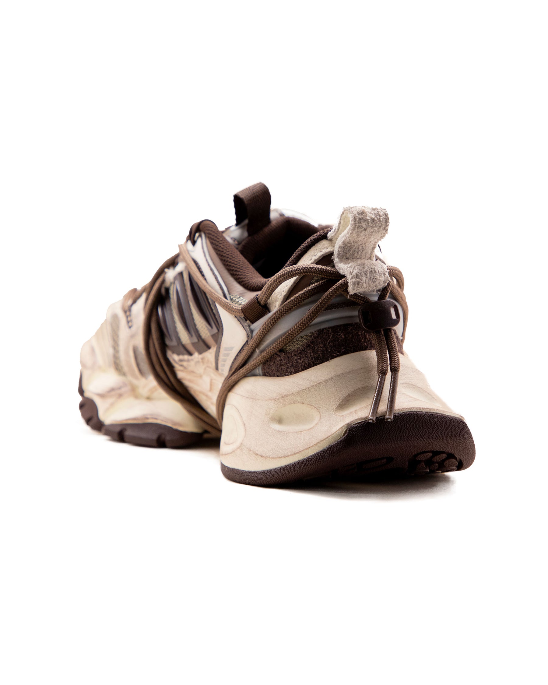 Adidas XLG Runner Deluxe 2.0 Off White-Aurora Coffee-Trace Green