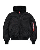 Alpha Industries Bomber Ma-1 TT Two Tone Hood Nero