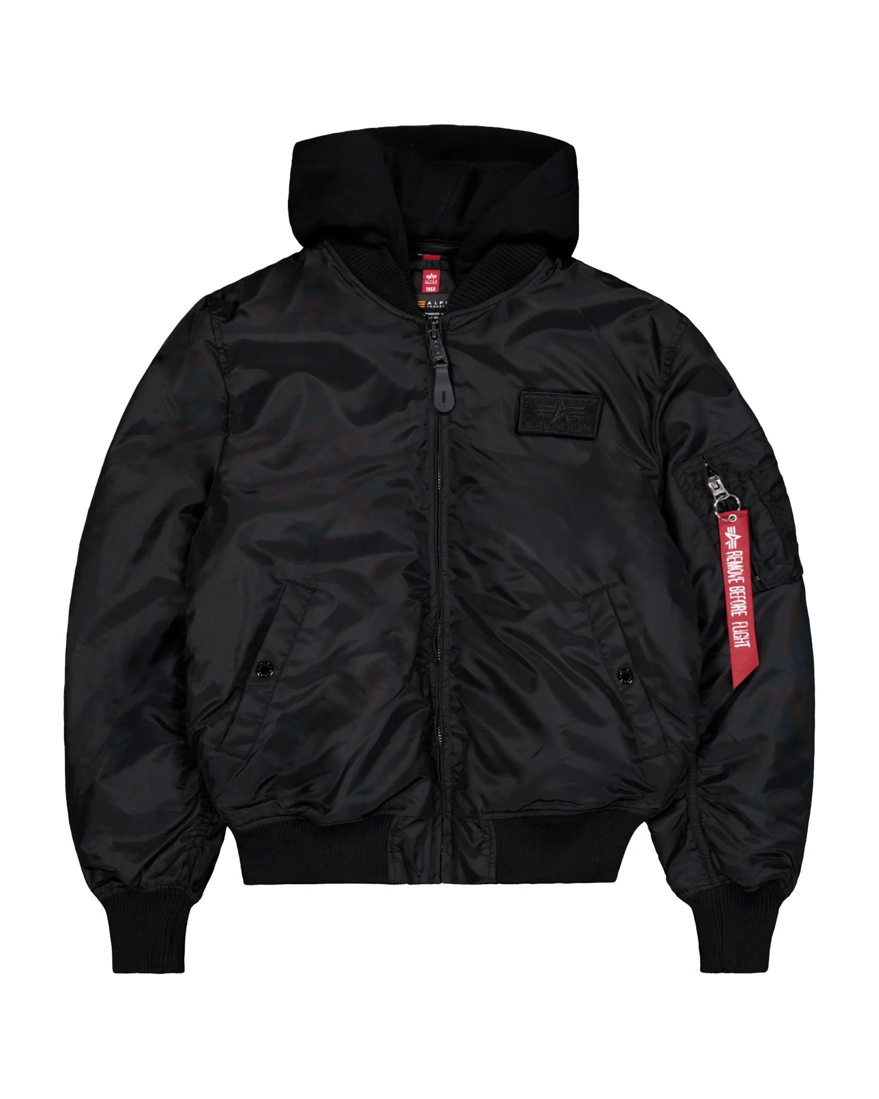 Alpha Industries Bomber Ma-1 TT Two Tone Hood Nero
