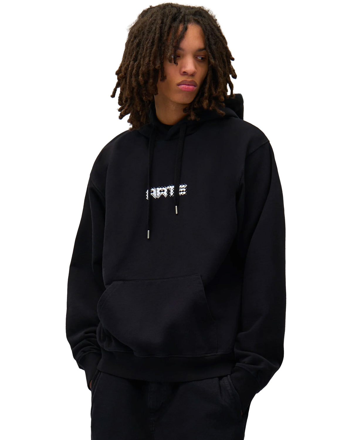 Arte Antwerp Arte Pixel Hoodie Black
