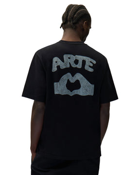 Arte Antwerp Diels Stitch T-shirt Black