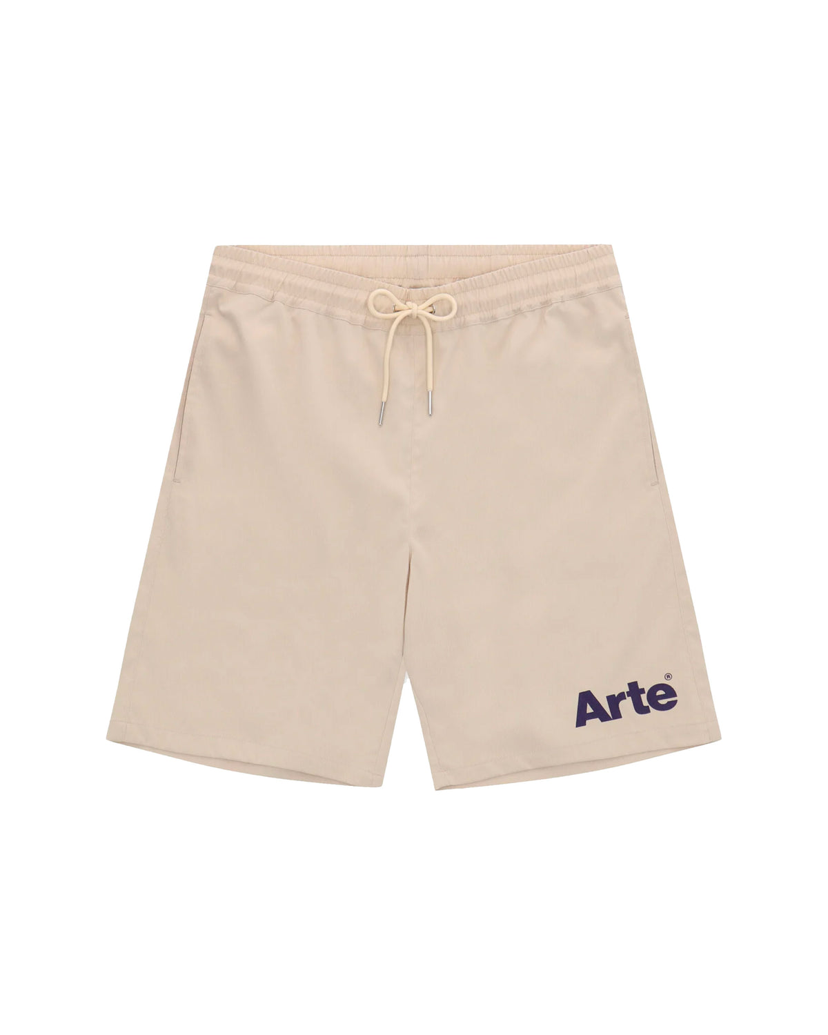 Arte Antwerp Samuel Logo Shorts Cream