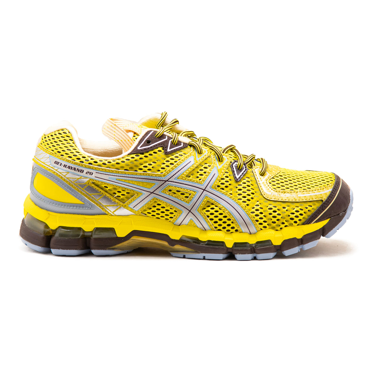 Asics UB9 S Gel Kayano 20 Vibrant Yellow Pure Silver