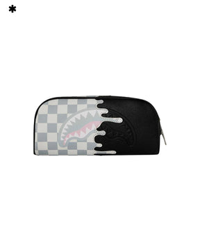 Astuccio Sprayground Cream Check Side Drip Pouch