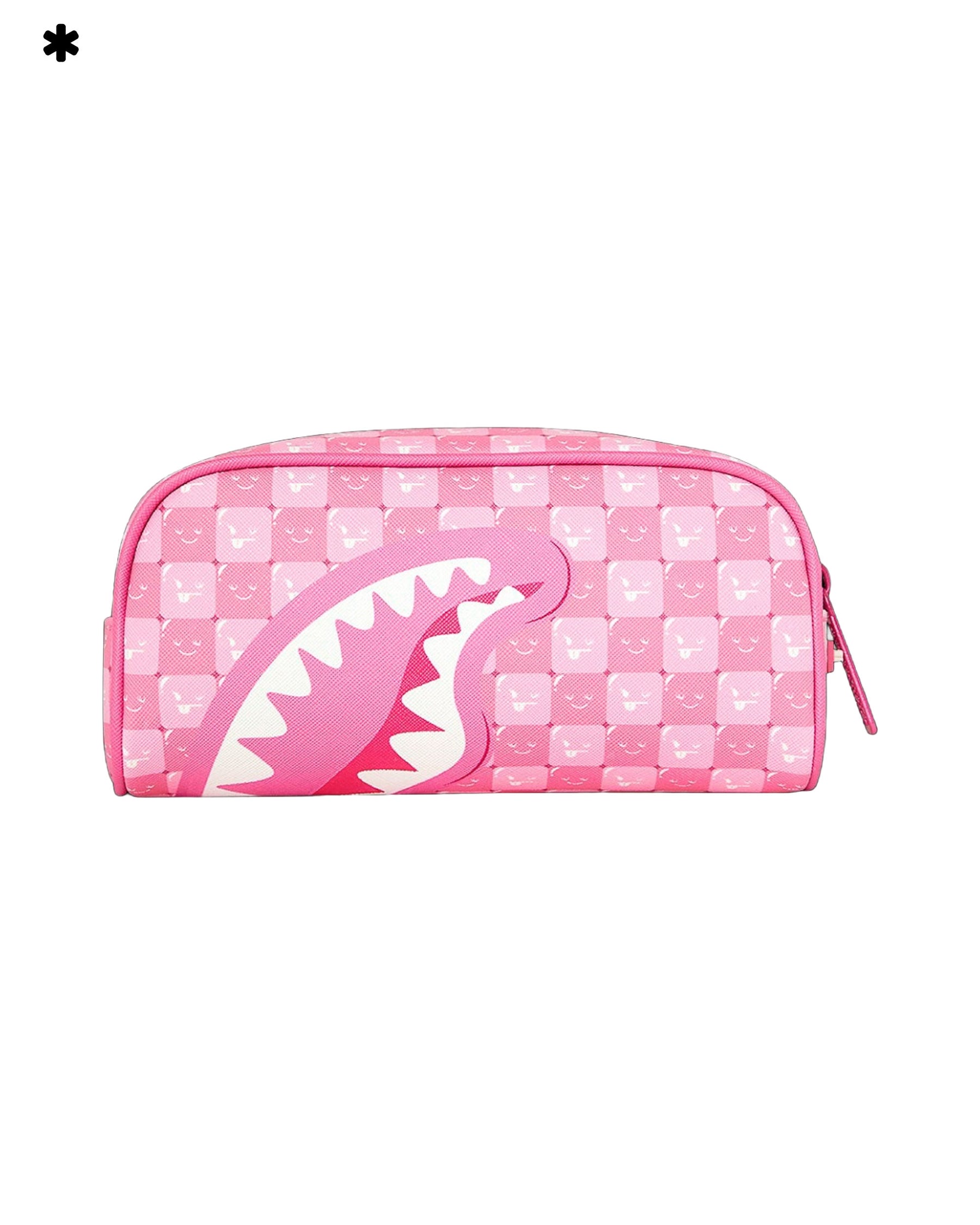 Astuccio Sprayground Pink New Check Faces Pouch