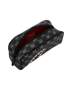 Astuccio Sprayground Sharks In Paris Wtf Bubbly Black Check Pouch