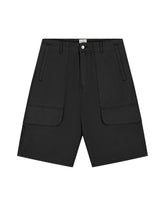 Bermuda Arte Antwerp Canvas Cargo Black