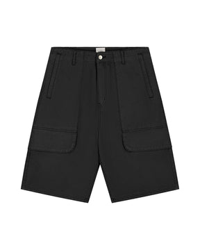 Bermuda Arte Antwerp Canvas Cargo Black