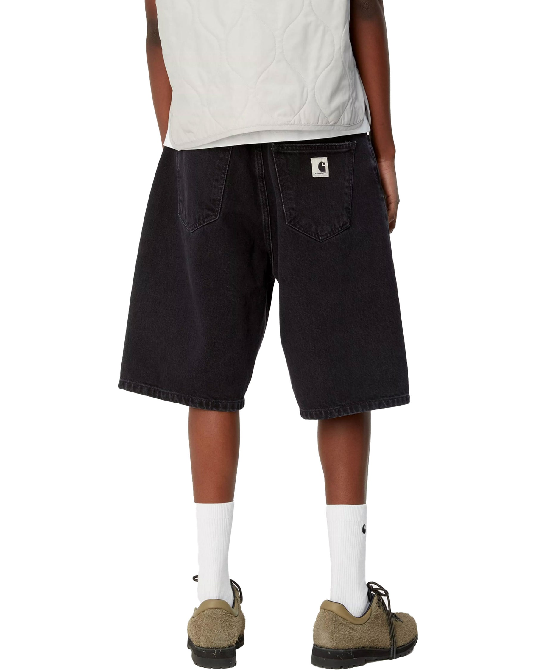 Bermuda Dona Carhartt Wip Brandon Short Black stone washed