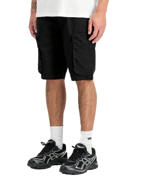 Bermuda Uomo Alpha Industries Division Short Black