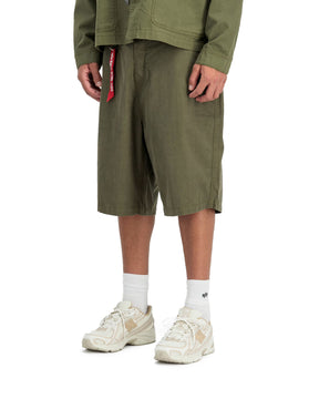 Bermuda Uomo Alpha Industries P41 HBT Combat Short Dark Olive