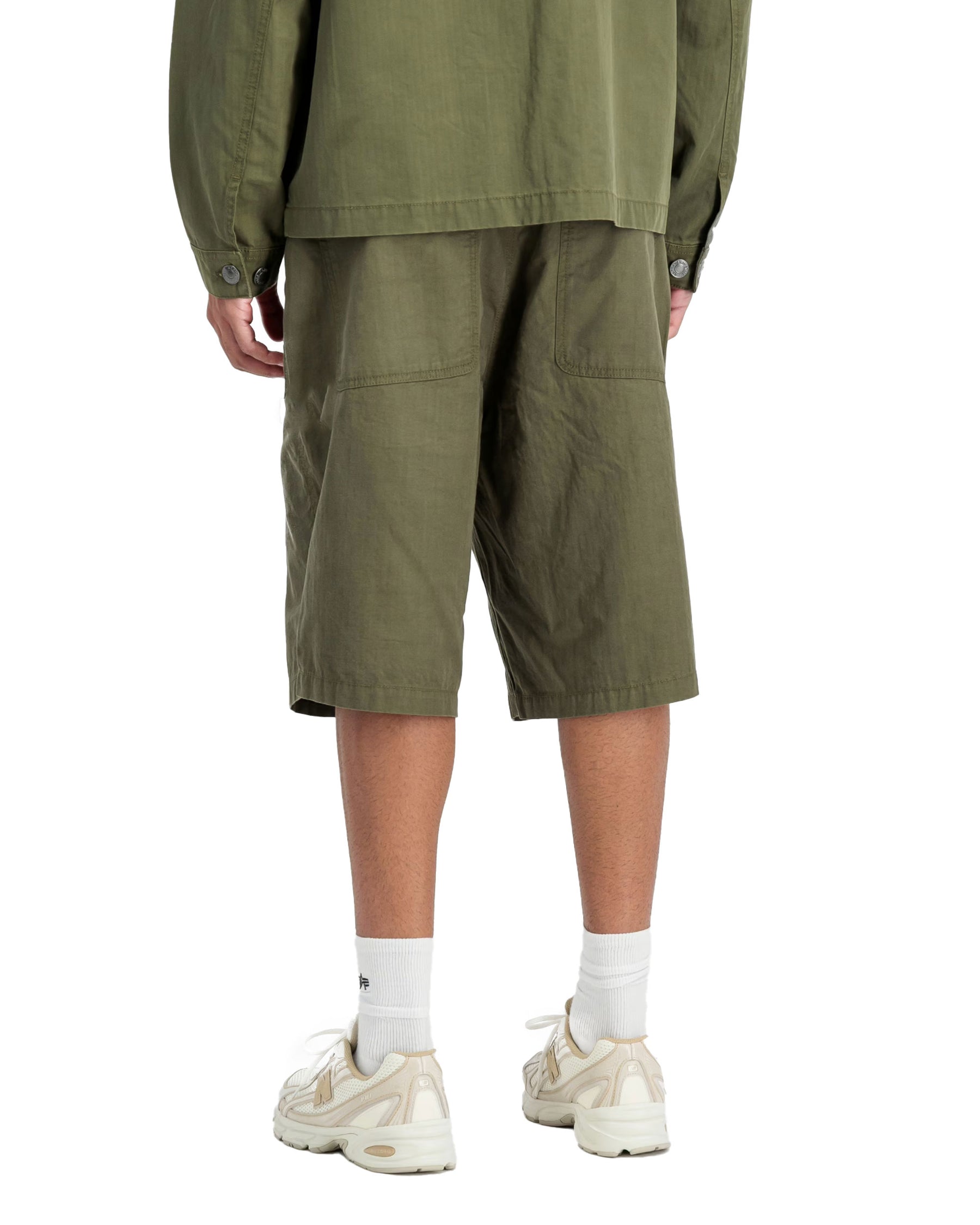 Bermuda Uomo Alpha Industries P41 HBT Combat Short Dark Olive