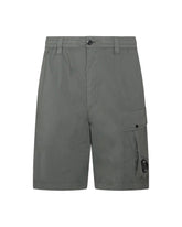 Bermuda Uomo 50 Fili Stretch Verde